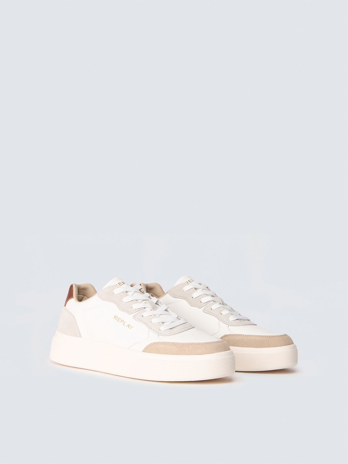 Replay Plateausneaker "NOTTING DRIFT" Schnürschuh, Halbschuh, Freizeitsneaker mit Logoschriftzug