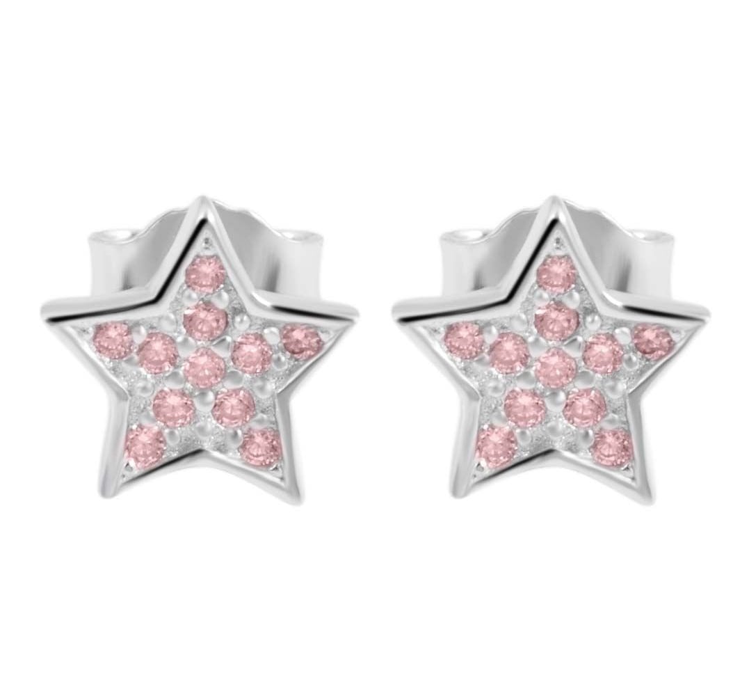 Adelia´s Paar Ohrhänger "Ohrringe – Ohrstecker aus 925 Silber mit Zirkonia" Ideal als Geschenk – dezent und elegant