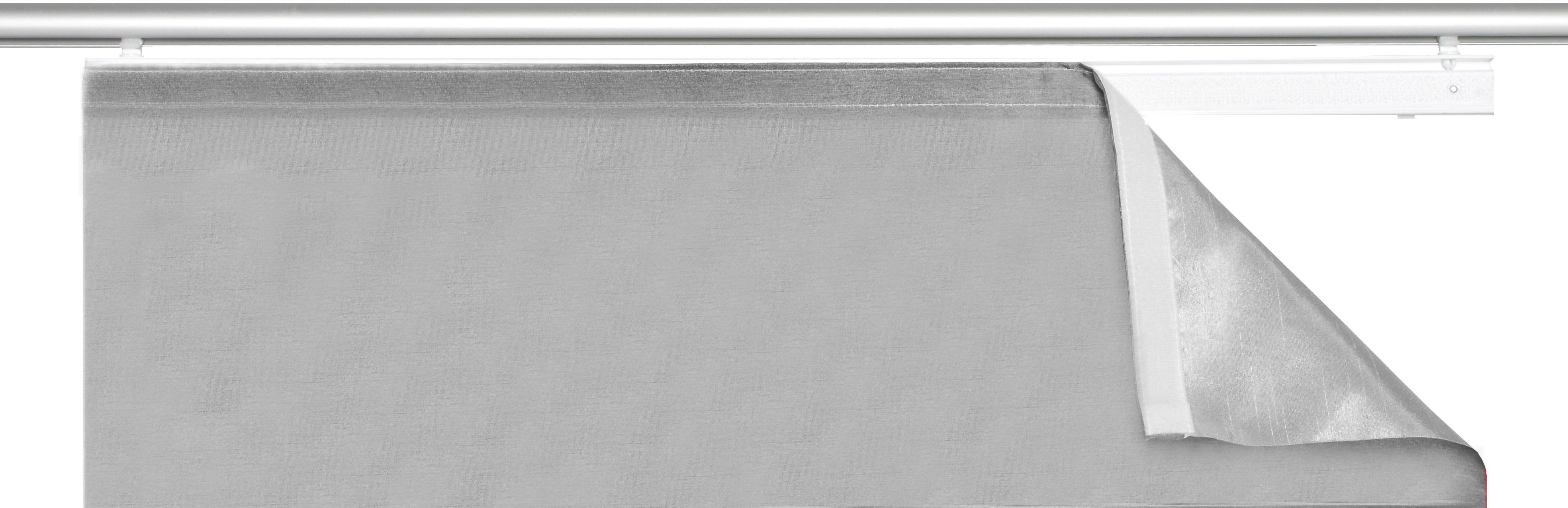 Thumbnail - HOME WOHNIDEEN Schiebegardine "GENDRY" Paneelwagen 1 Stk. tlg. HxB: 245x60, Schiebevorhang Effektvoile Scherli