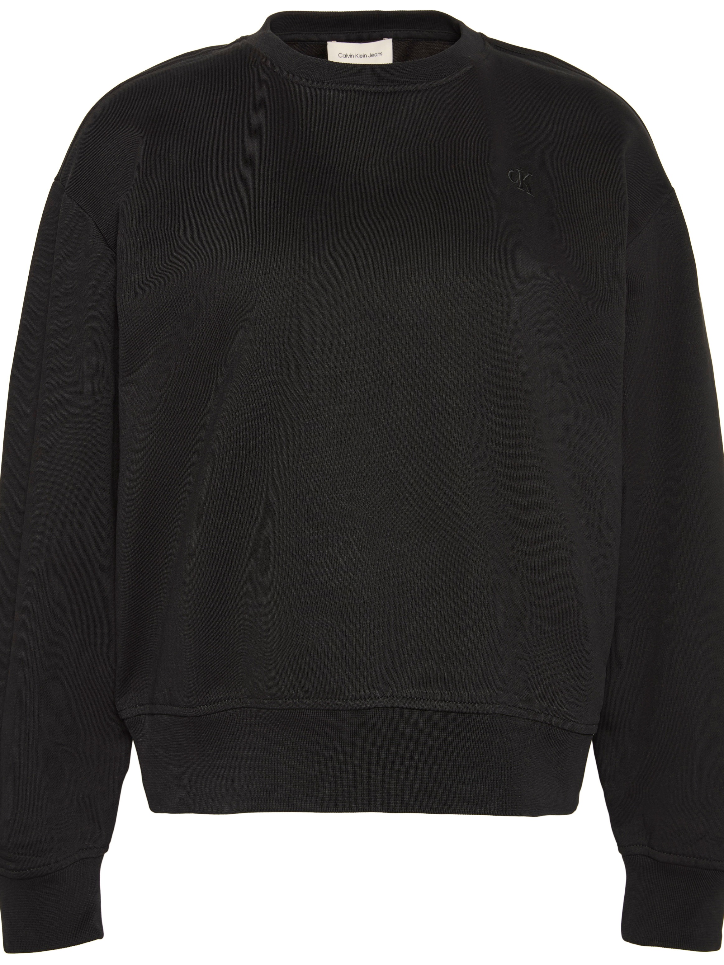 Calvin Klein Jeans Sweatshirt »LS ARCHIVE LOGO FRENCH TERRY RLX«, Mit Rundhalsausschnitt, regular fit