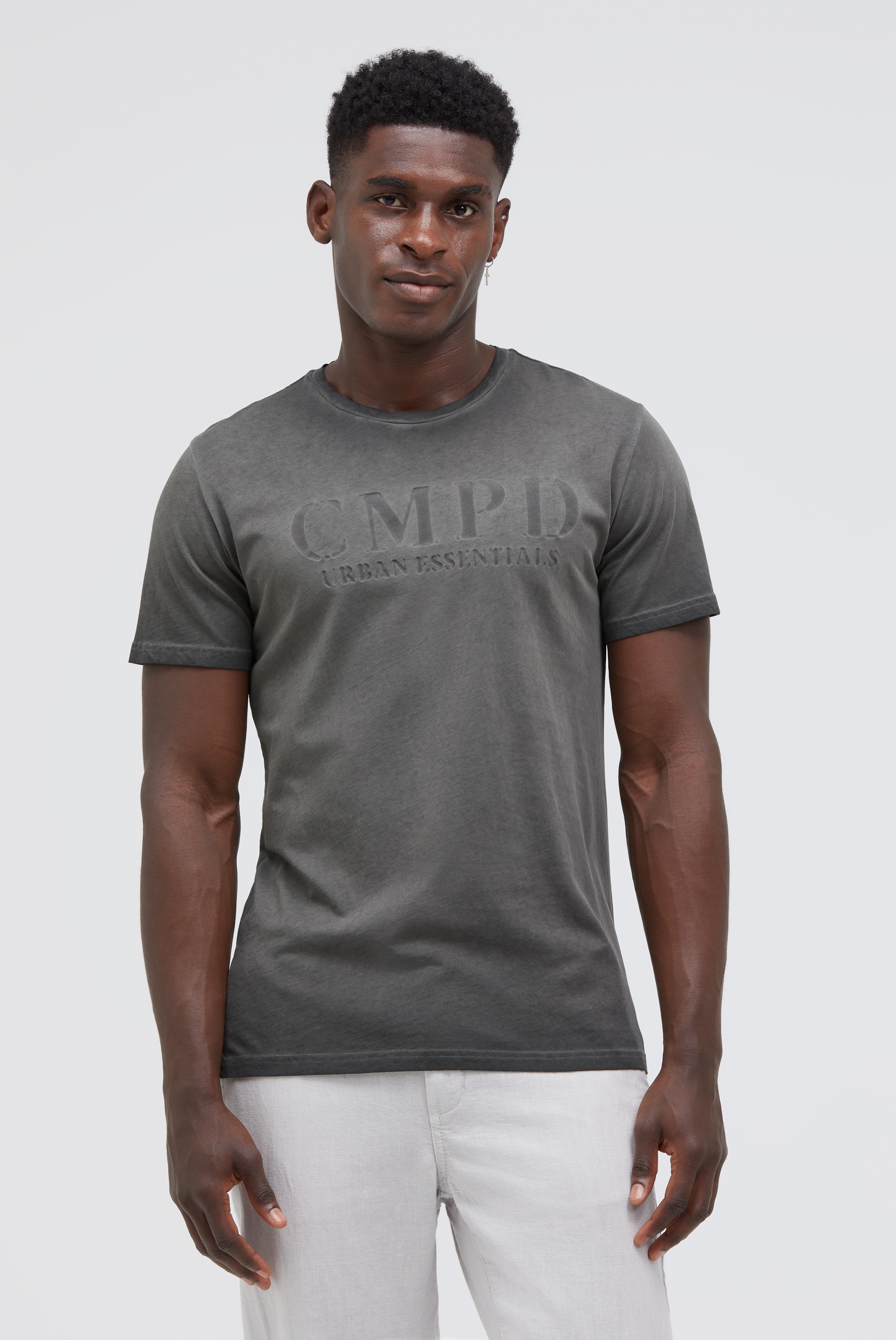 CMPD Rundhalsshirt aus Baumwolle