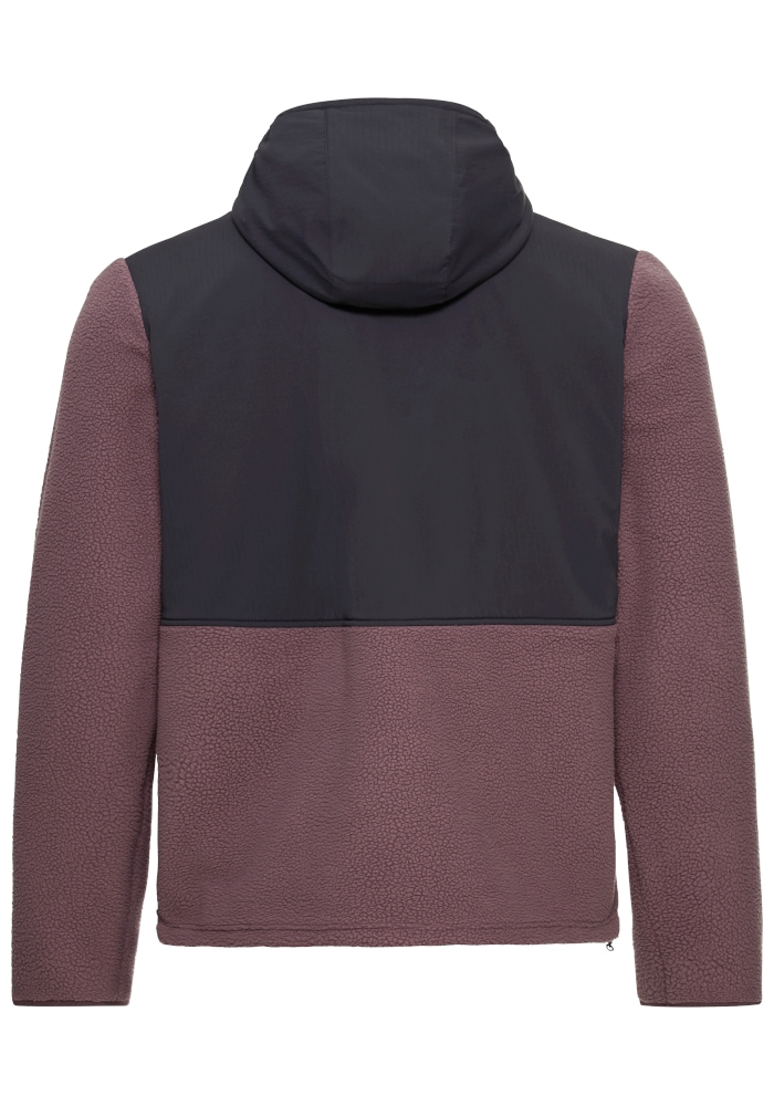 Jack Wolfskin Fleecejacke »LITE CURL HOODED FZ M« mit Kapuze Kapuzenjacke, warm, Sherpa-Fleece