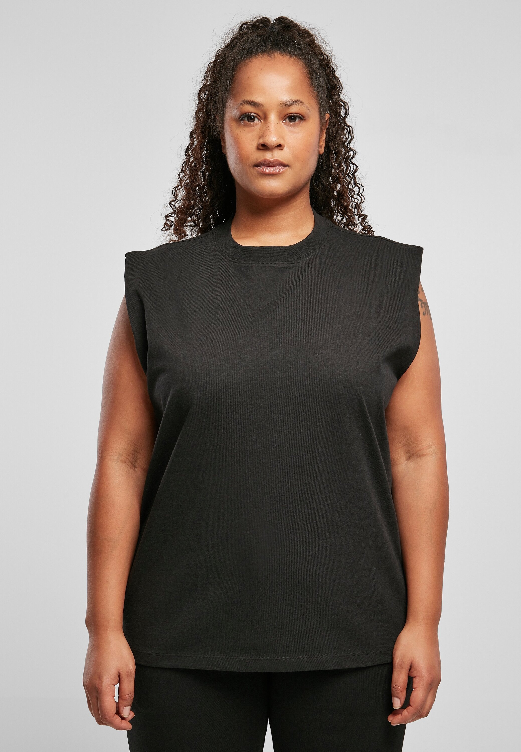Black Friday URBAN CLASSICS Ladies Organic Tank Padded Shoulder Top«, (1 tlg.) BAUR Heavy T-Shirt | »Damen