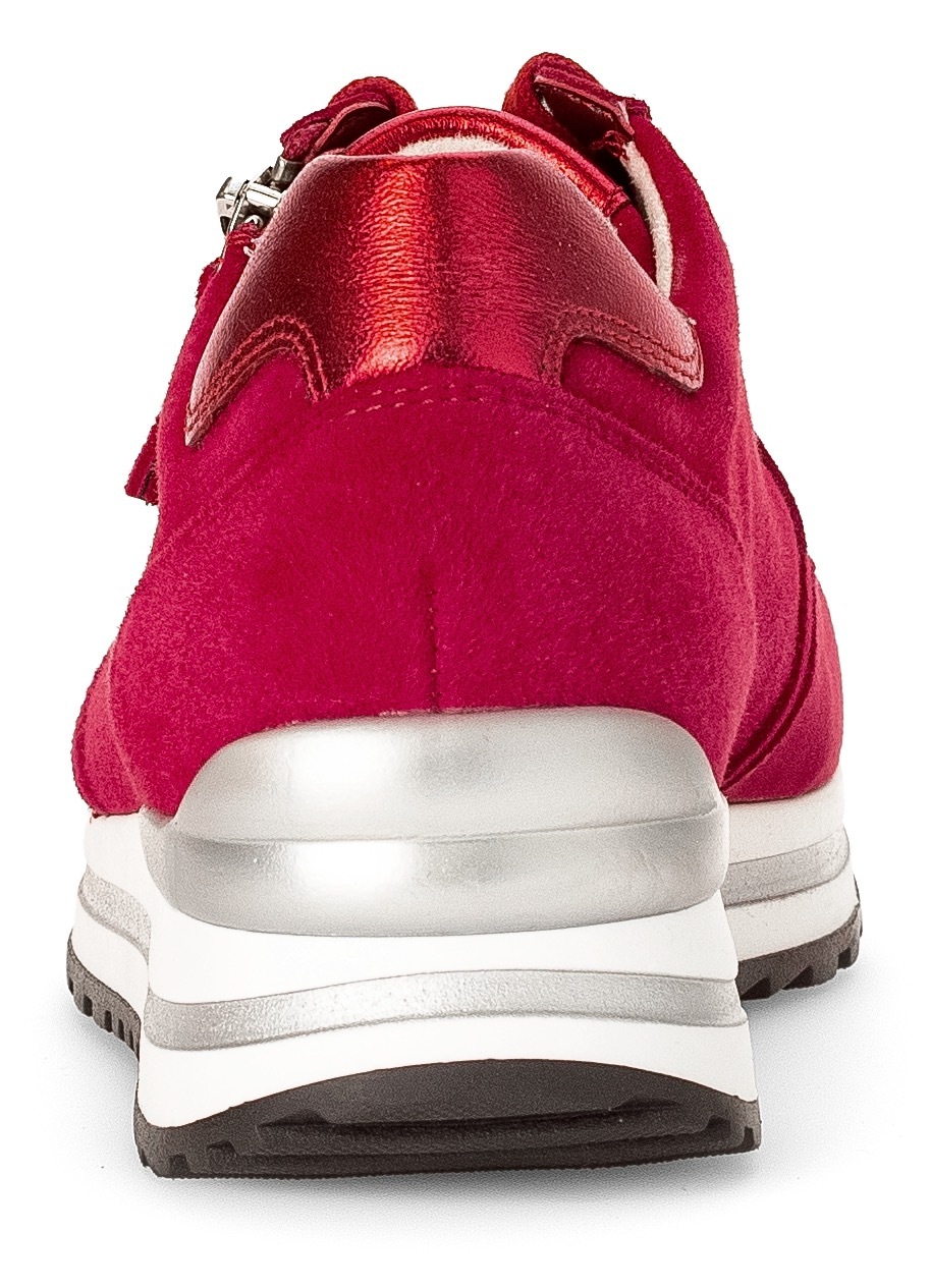 Gabor Keilsneaker »TURIN«, Freizeitschuh, Halbschuh, Schnürschuh mit Wechselfußbett, H-Weite