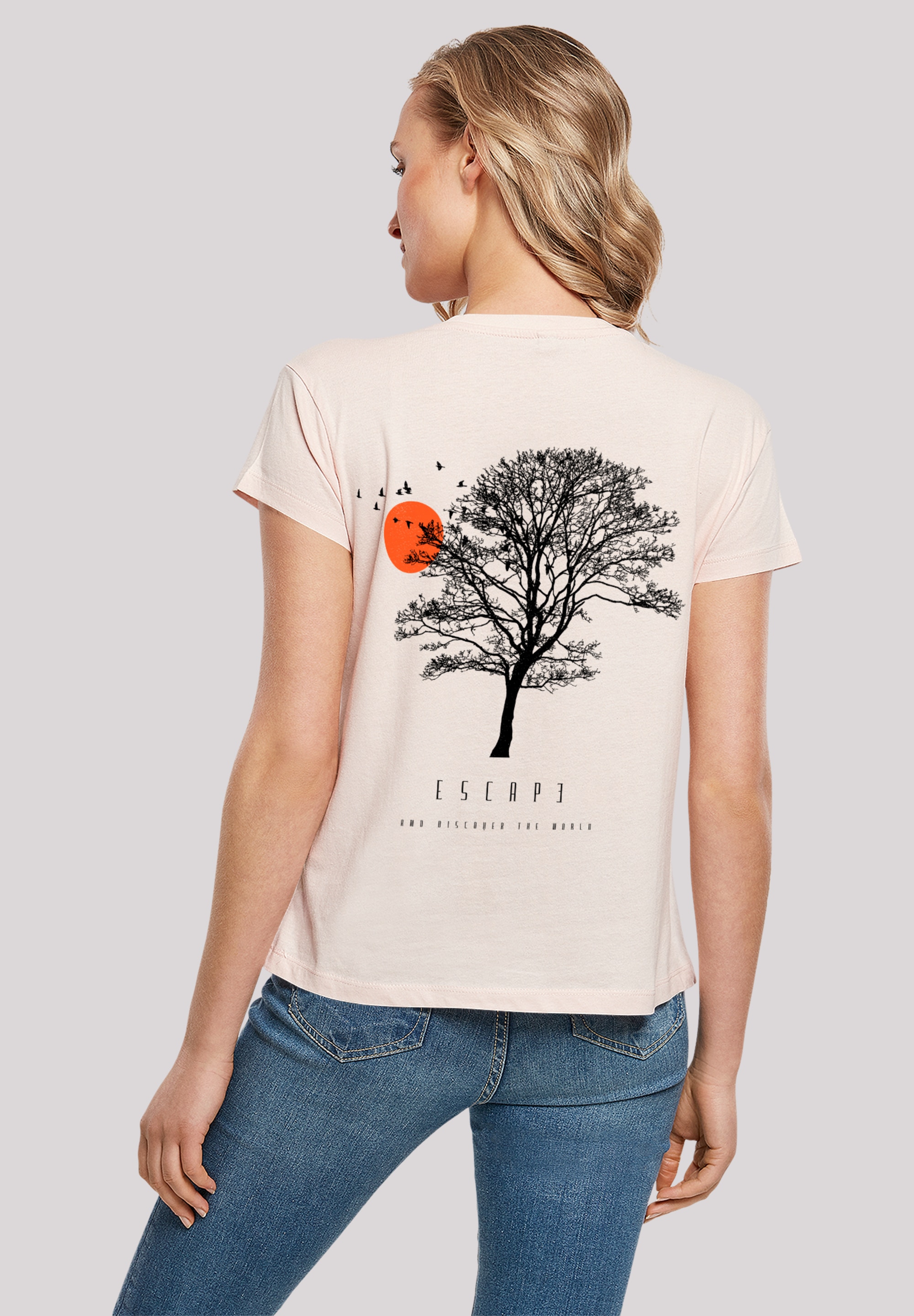 F4NT4STIC T-Shirt "Escape Discover the World Tree Birds", Premium Qualität, günstig online kaufen