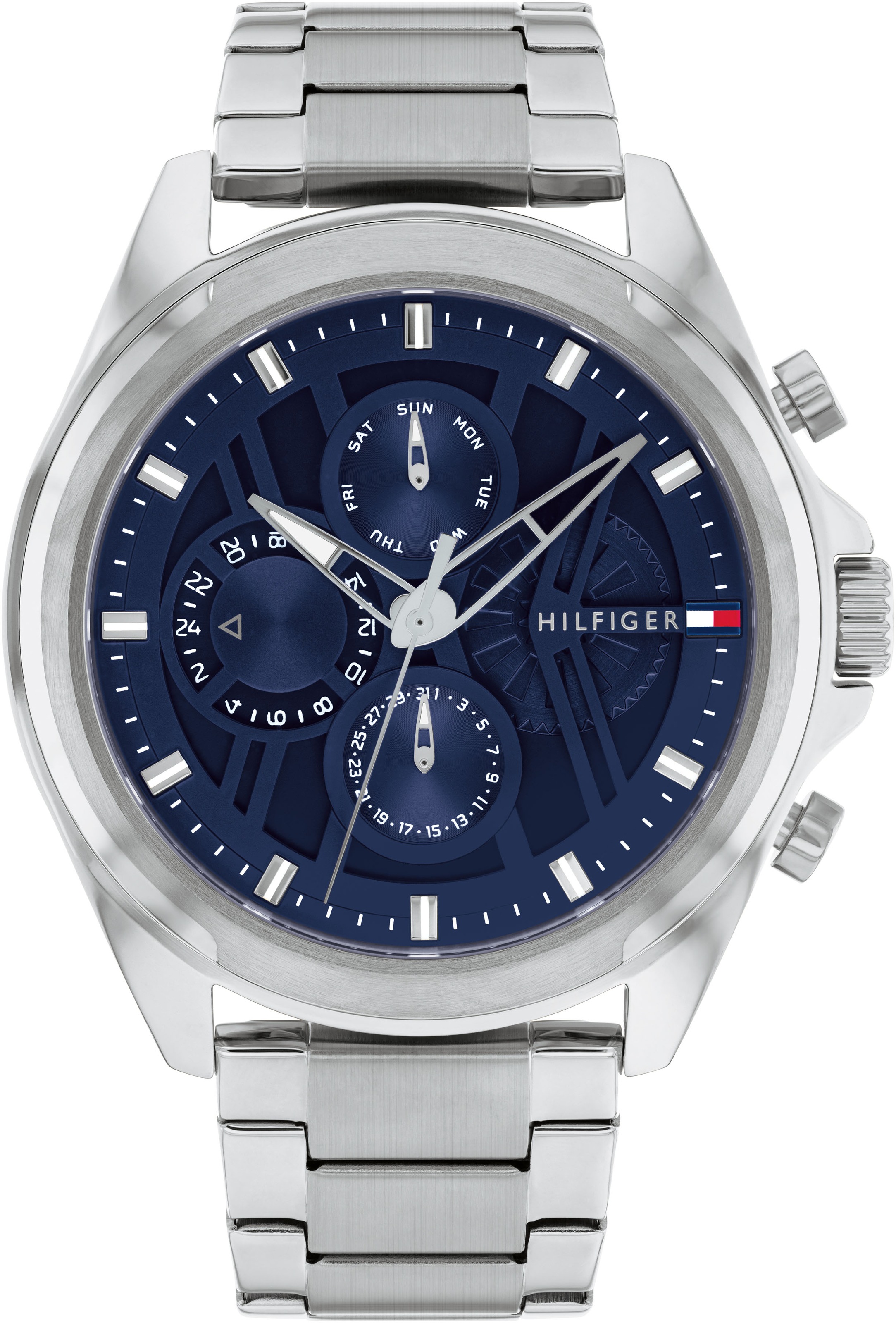 TOMMY HILFIGER Multifunktionsuhr »JAX« Quarzuhr Armba...