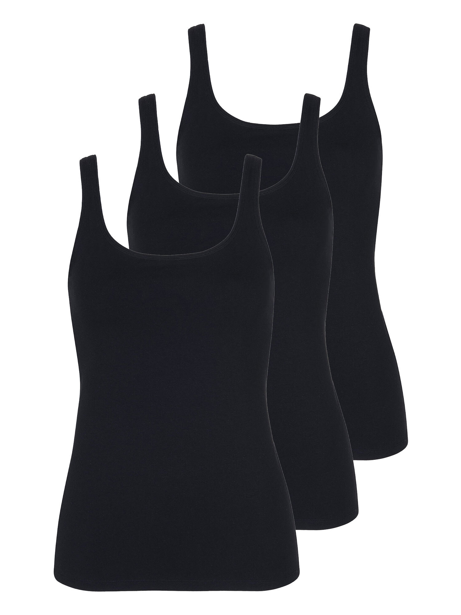 Lisca Achseltop "3er Pack Damen Trägerhemd Kaia"