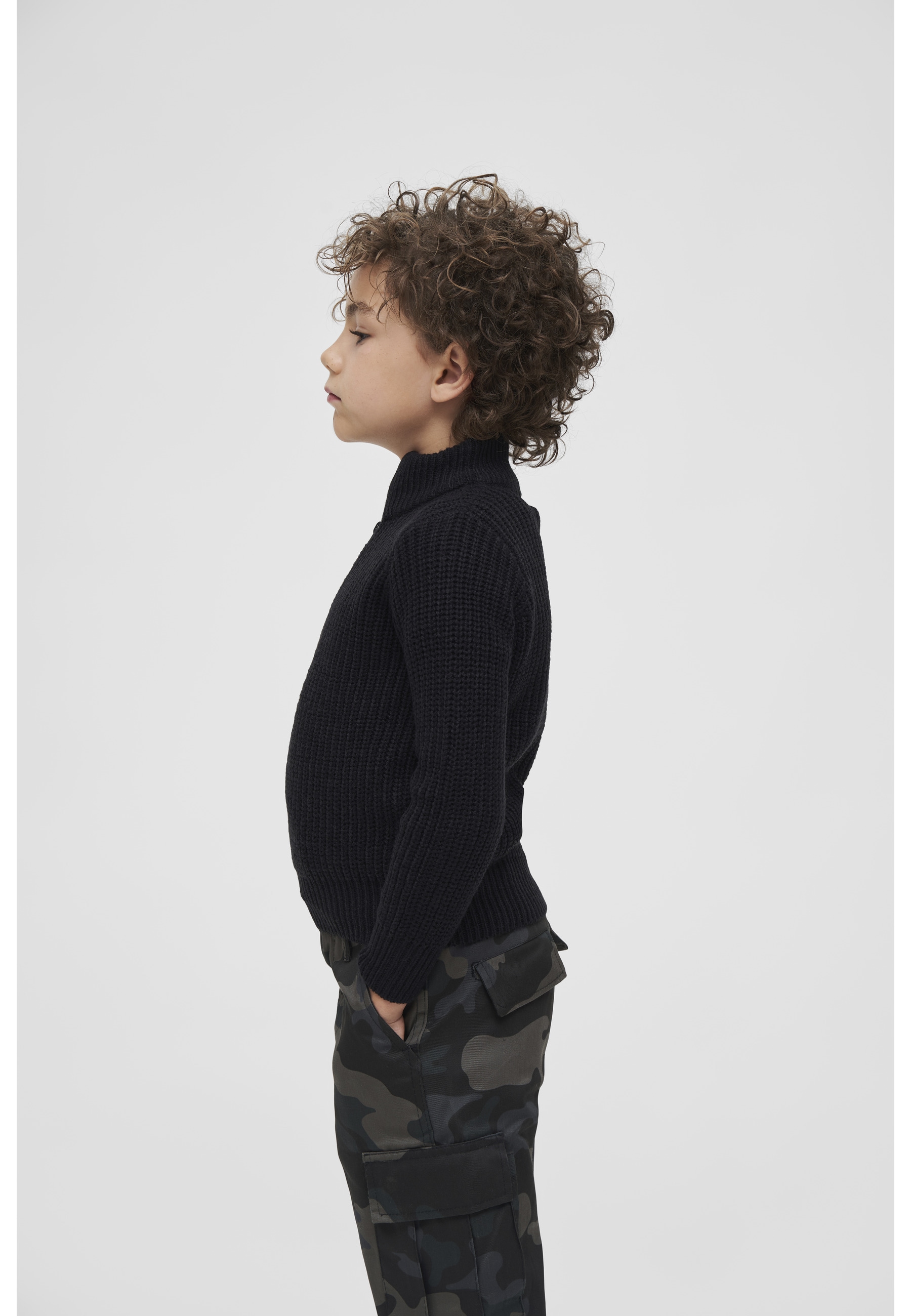 Brandit Rundhalspullover »Brandit Unisex Kids Marine Troyer Pullover« 1 Stk.