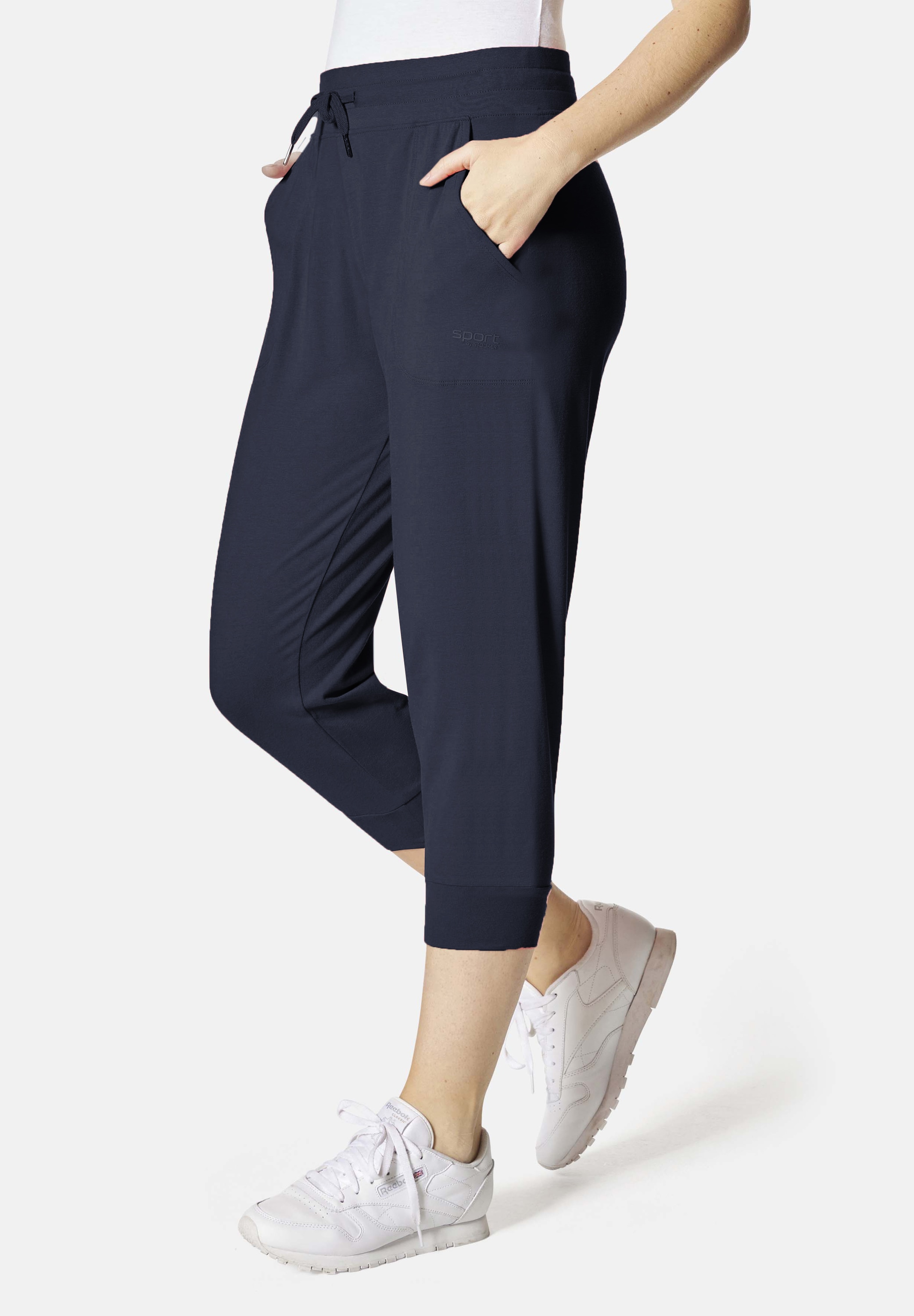 STOOKER WOMEN Caprihose "CINDY Capri Hose Regular Fit" Regular Fit Sport für Damen