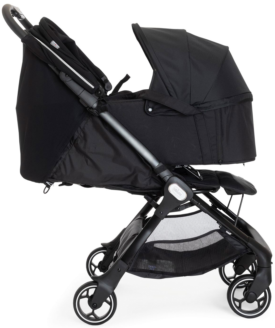 Chicco Sportbuggy »We, Black«, 22 kg, mit Regenschutz und Transporttasche