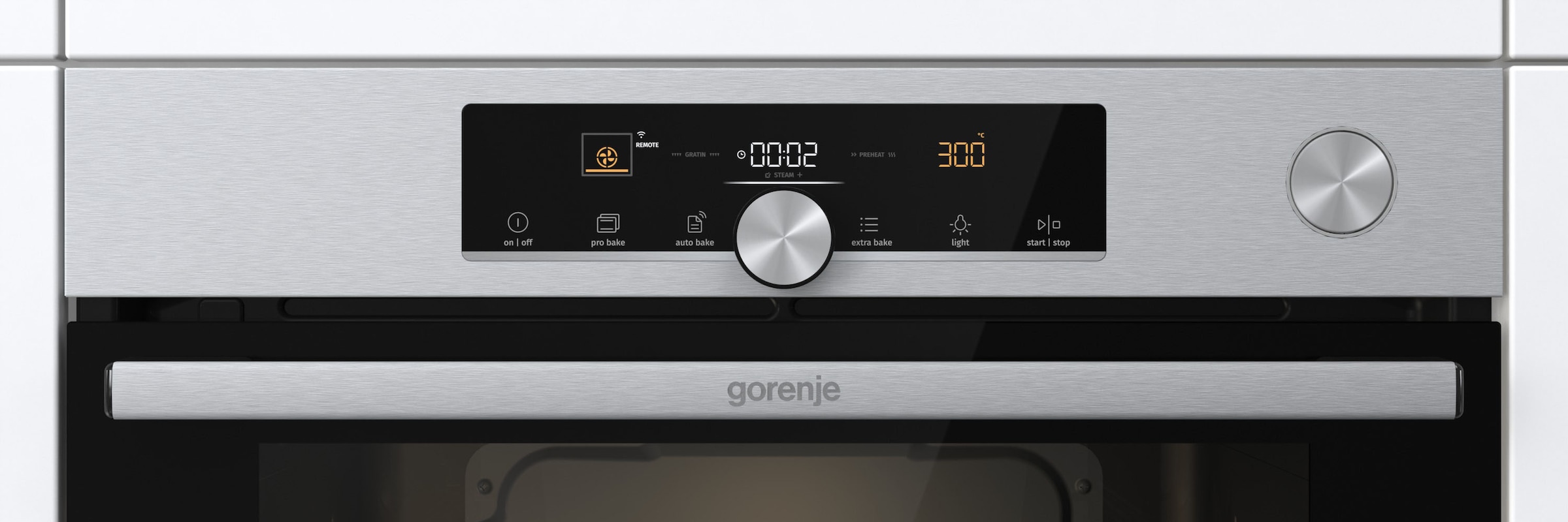 GORENJE Backofen  »BSA6747A04XWI«, mit 2-fach-Teleskopauszug, AirFry-Funktion