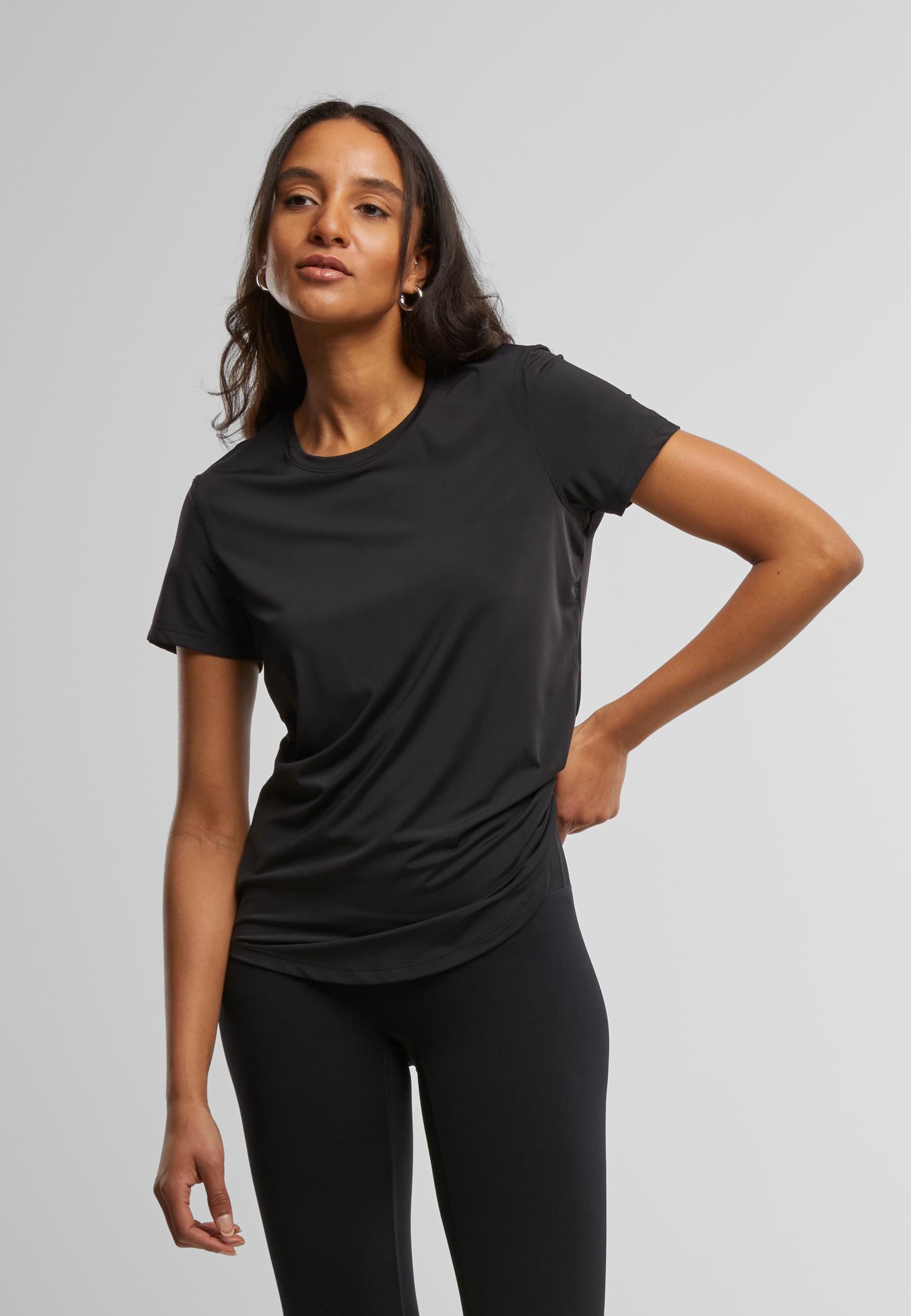 URBAN CLASSICS T-Shirt »Urban Classics Ladies Sports Tee Ladies Sports Tee«, (1 tlg.)
