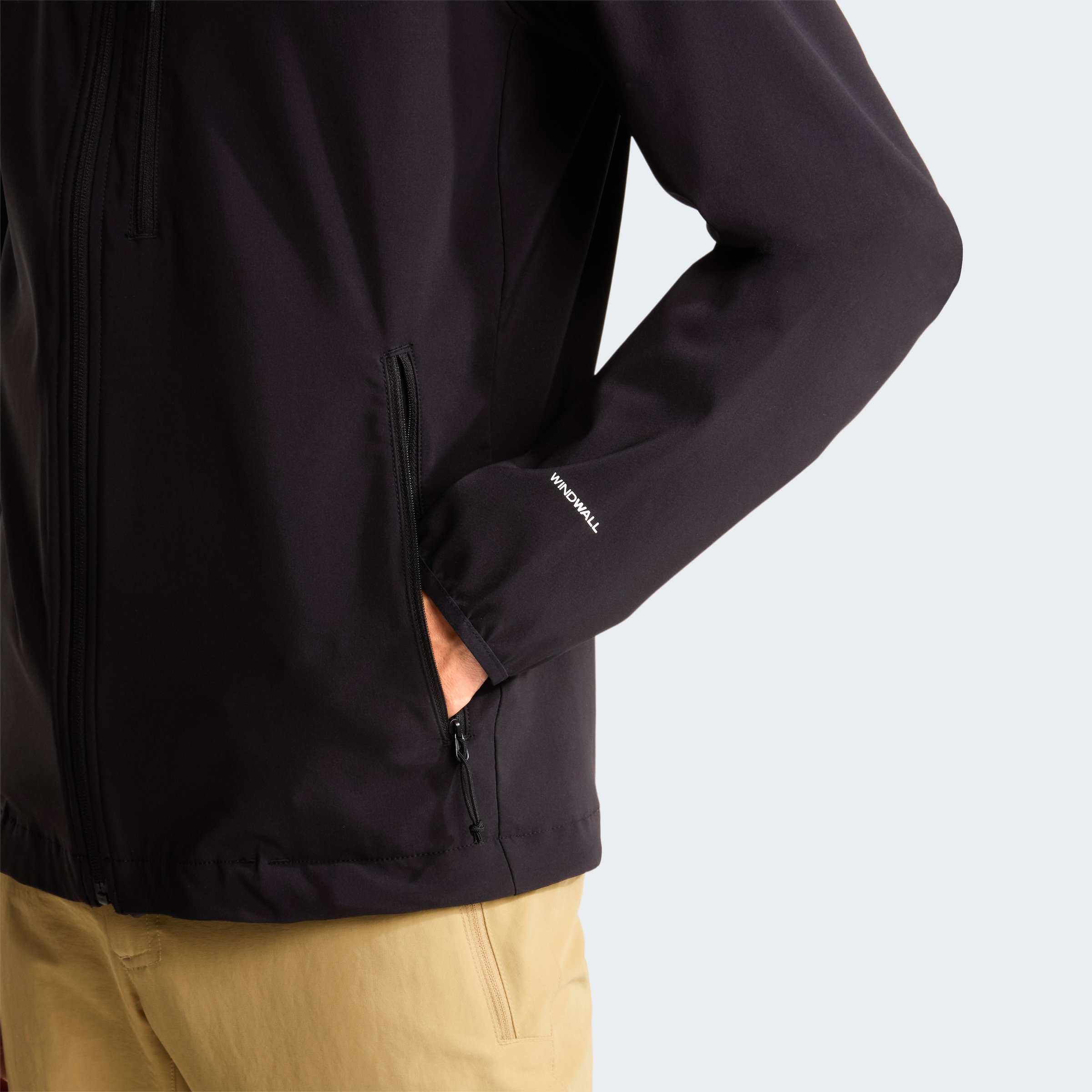 The North Face Softshelljacke »M NIMBLE HOODIE 2« sportlicher Stil, atmungsaktives Material, hochelastisch