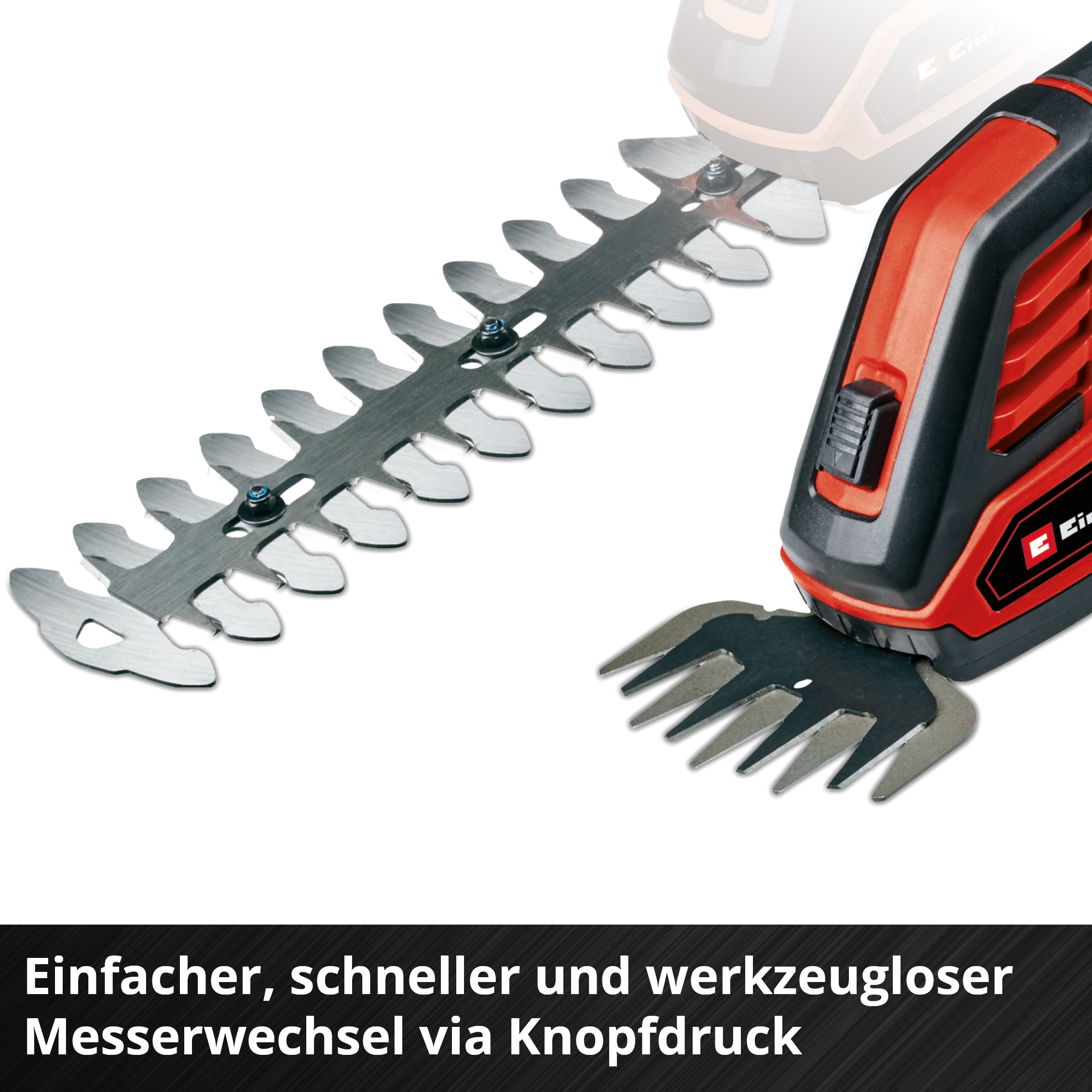 Einhell Akku-Gras- und Strauchscherenset »»GE-CG 18/100 Li T Kit««, Inkl. 2,5 Ah Akku und Ladegerät
