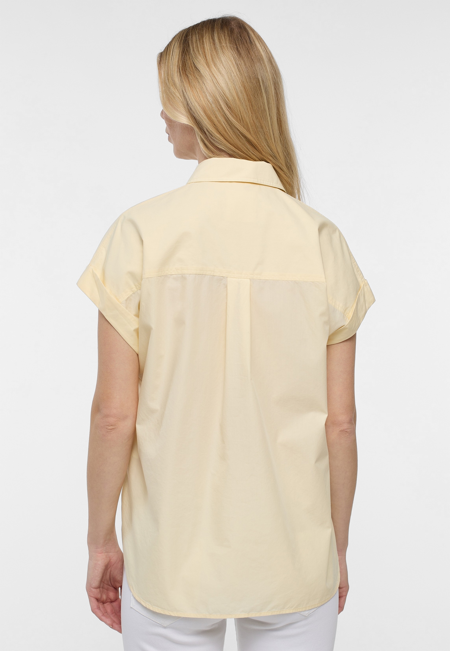 Eterna Hemdbluse »LOOSE FIT« EASY IRON (bügelleicht)