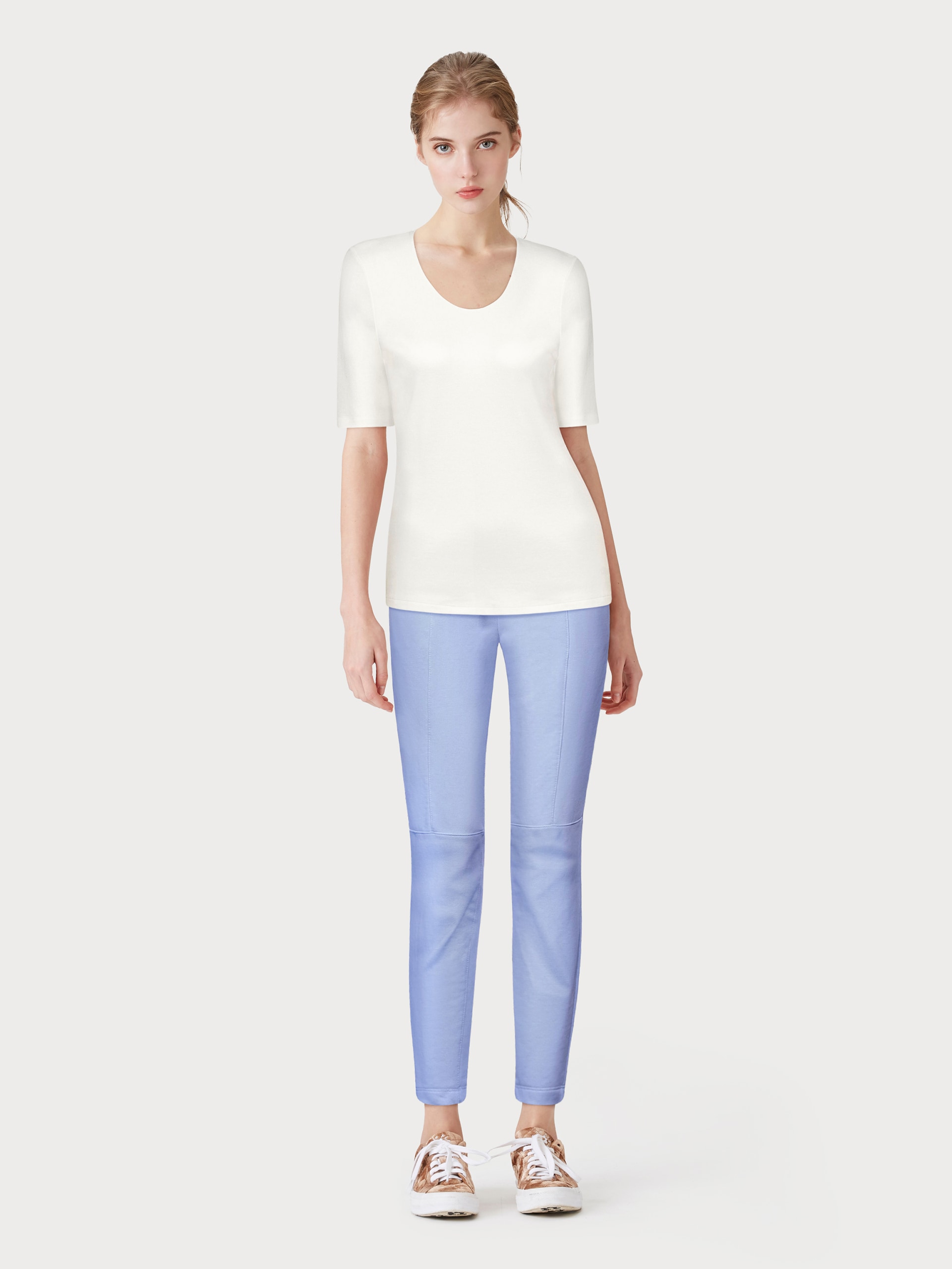 STREET ONE T-Shirt »Style Palmira«, im Basic-Style