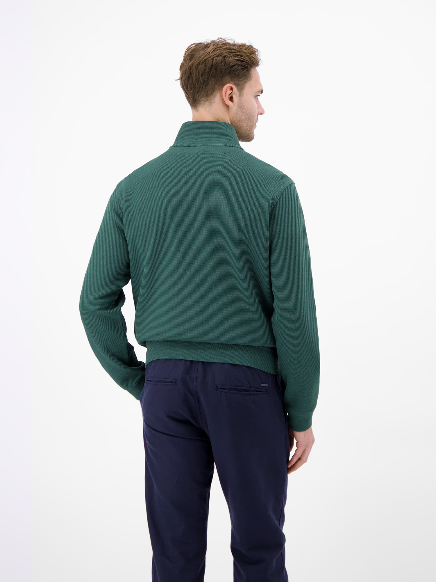 LERROS Sweatjacke "Jacke aus Baumwollmix mit Taschen" günstig online kaufen