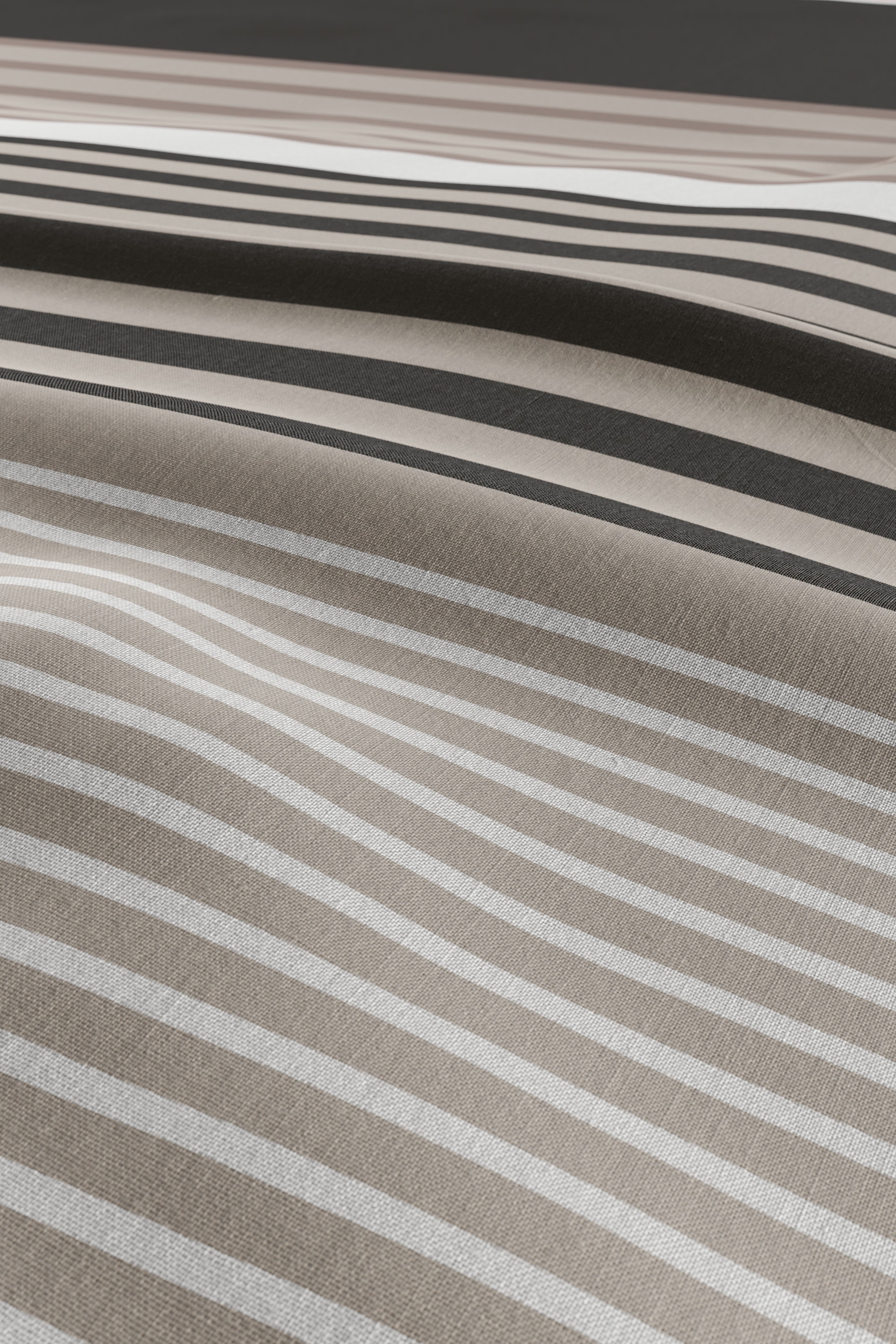 H.I.S Bettwäsche »Majoran« 2 Stk. tlg. gestreifte Bettwäsche in verschiedenen Qualitäten