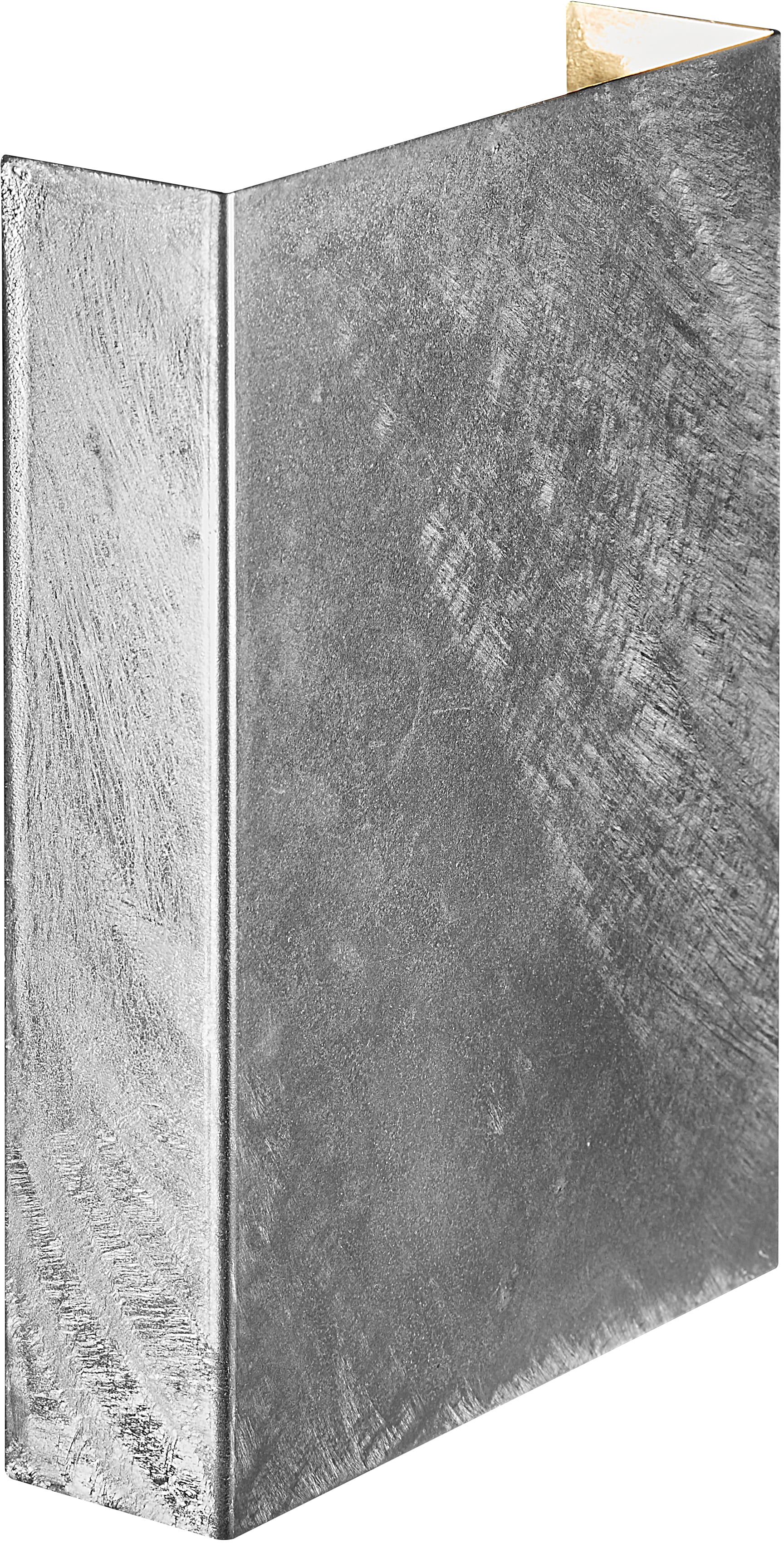 NORDLUX LED Wandleuchte "FOLD", 2, H: 21cm, silber, Leuchten, Magnetische Halterung, +LED Modul, +3 Lichtschablonen, Seewasserfest