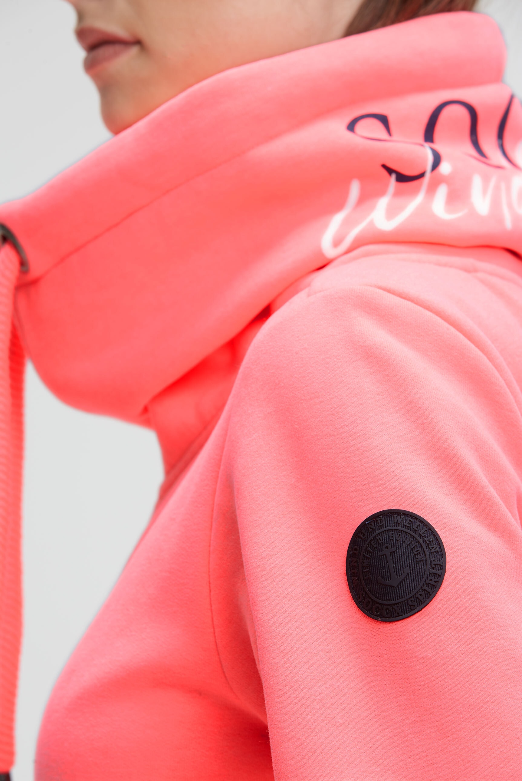 SOCCX Sweatjacke mit weicher Innenseite