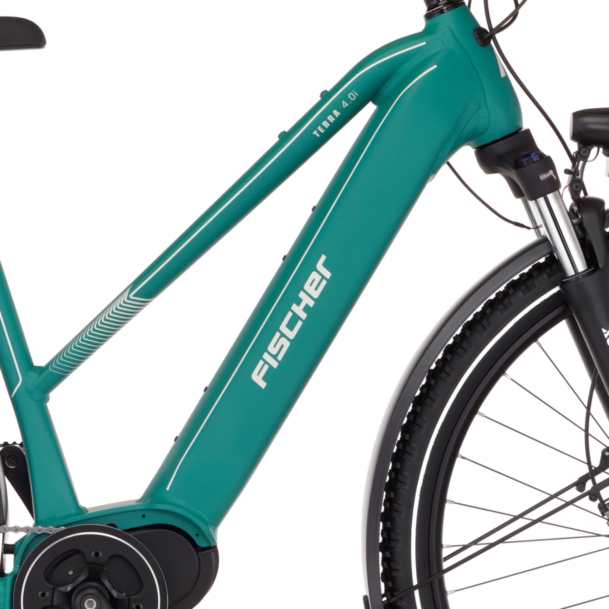 FISCHER Fahrrad E-Bike »TERRA 4.0i 630 50«, 10 Gang, Shimano, CUES, (mit Akku-Ladegerät-mit Werkzeug)