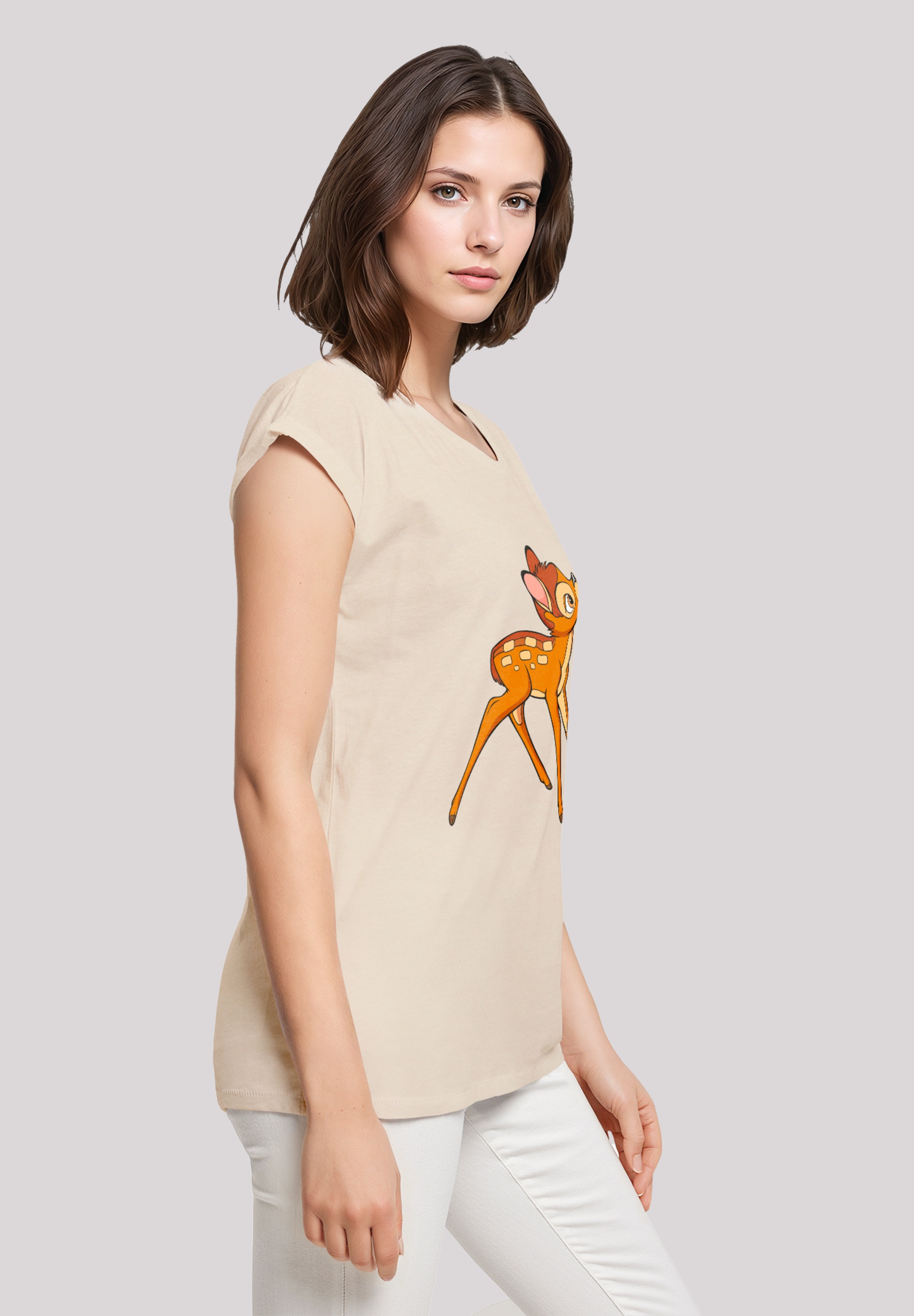 F4NT4STIC T-Shirt »Disney Bambi Admire The Butterfly«, Premium Qualität