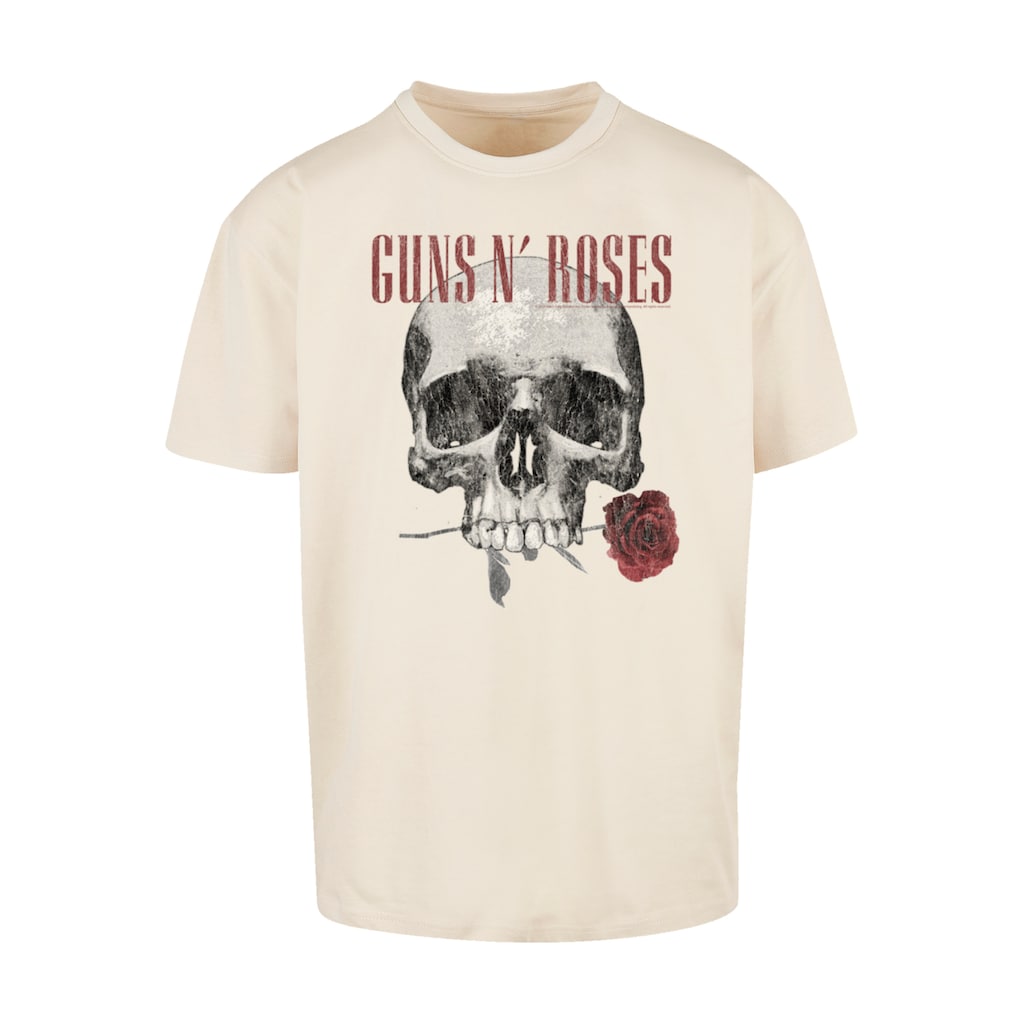 F4NT4STIC T-Shirt »Guns 'n' Roses Flower Skull Rock Musik Band«