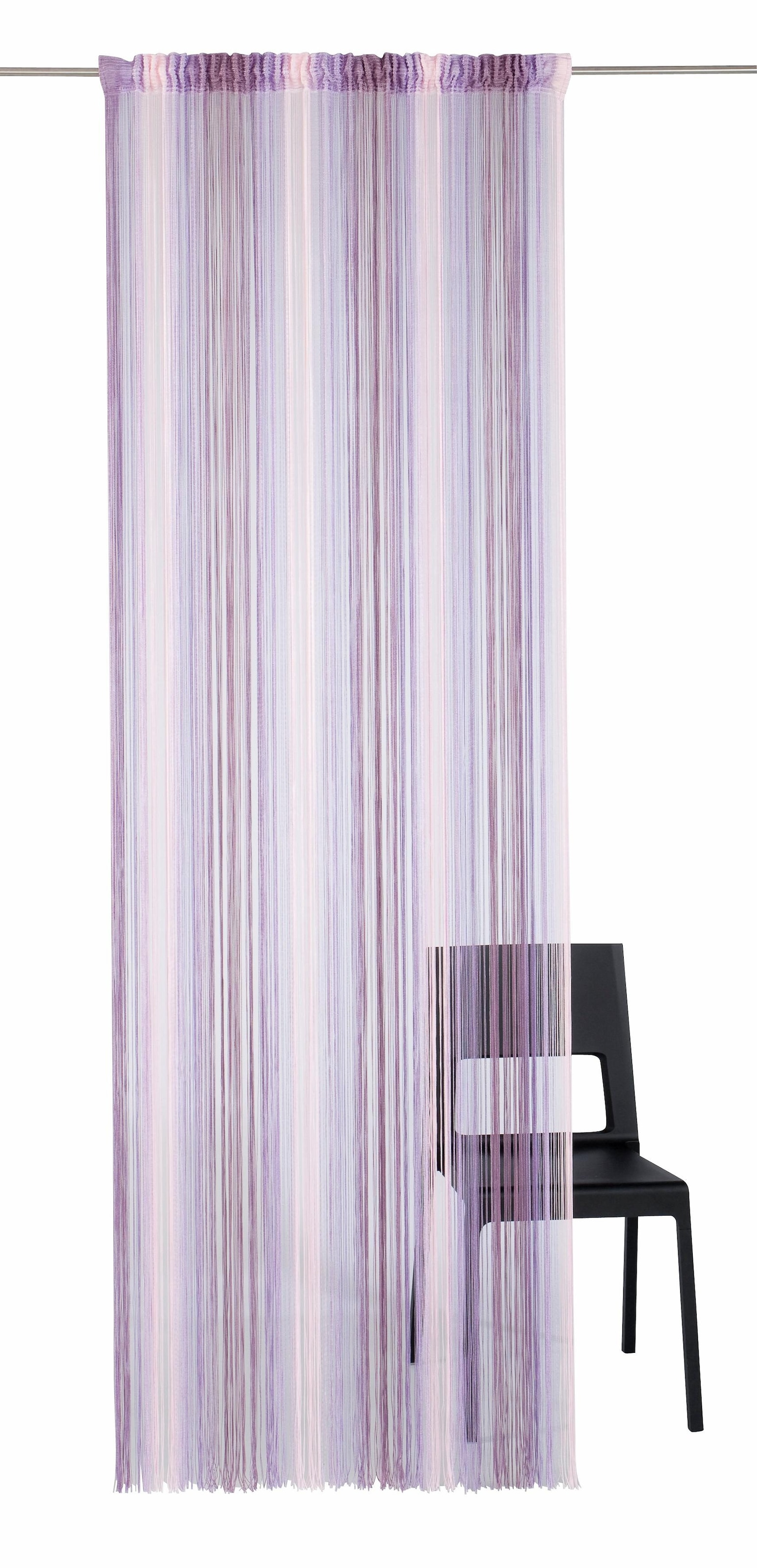 Weckbrodt Fadenvorhang "Rebecca" Multifunktionsband 1 Stk. tlg. Fadengardin günstig online kaufen