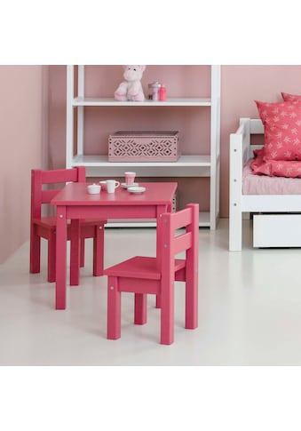 Kindersitzgruppe »MADS Kindersitzgruppe«, (Set, 2 tlg., 1 Tisch, 1 Stuhl)