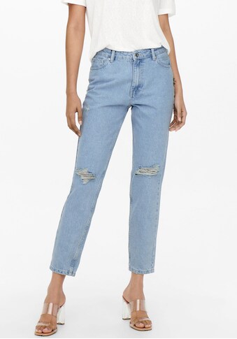 Only Mom-Jeans »ONLJAGGER HIGH MOM ANKLE DNM« kaufen