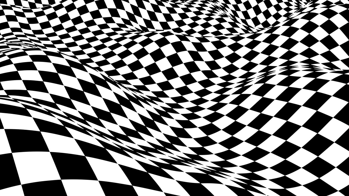 Papermoon Fototapete "Abstrakt Schwarz Weiß"