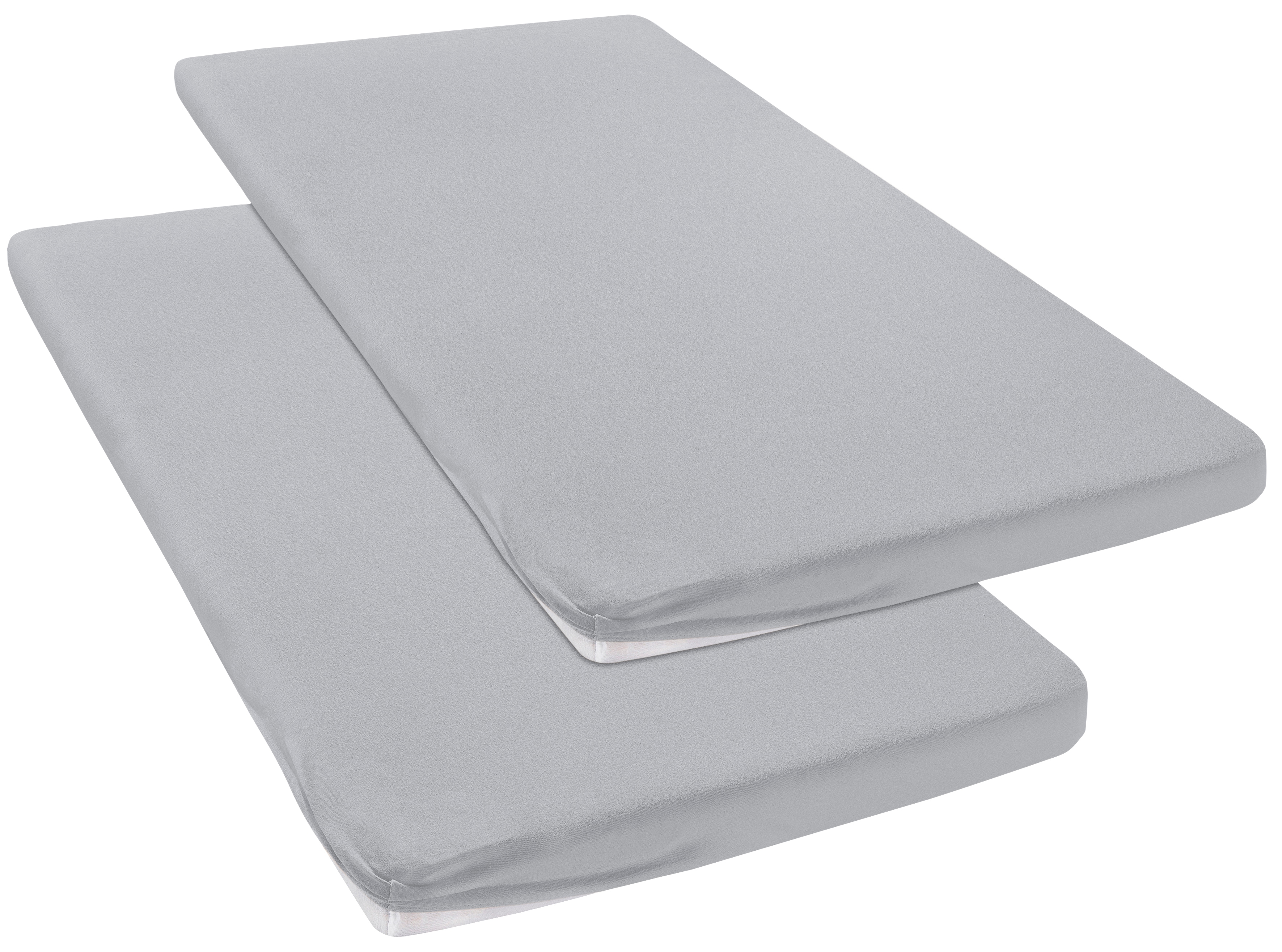 OTTO home Spannbettlaken "Topper Basic, in Gr. 90x200, 140x200 oder 180x200 cm" Baumwolle, Matratzen bis 8 cm Höhe, Bettlaken, Spannbetttuch, Laken