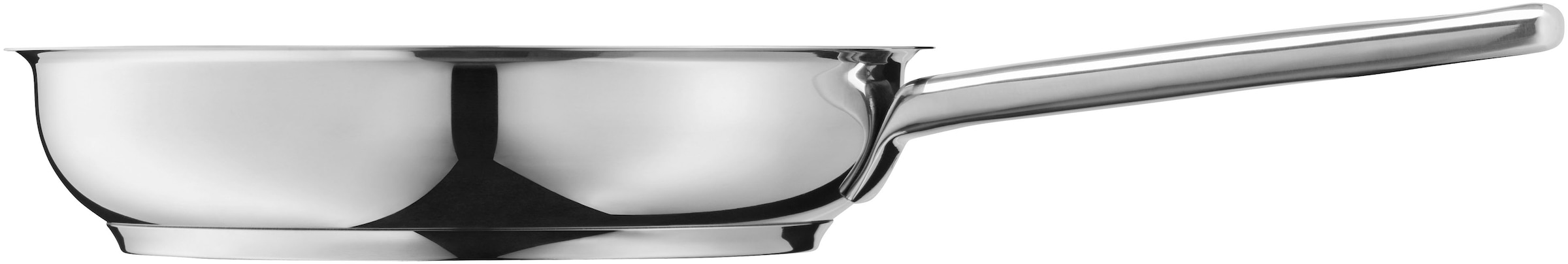 WMF Bratpfanne »Compact Cuisine«, Cromargan® Edelstahl Rostfrei 18/10, (1 tlg.), 24 cm, wärmereduzierender Hohlgriff, TransTherm-Allherdboden