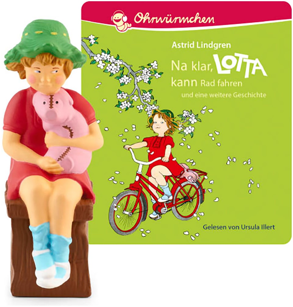 Hörspielfigur »Lotta - Na klar, Lotta kann Radfahren / Lotta zieht um«