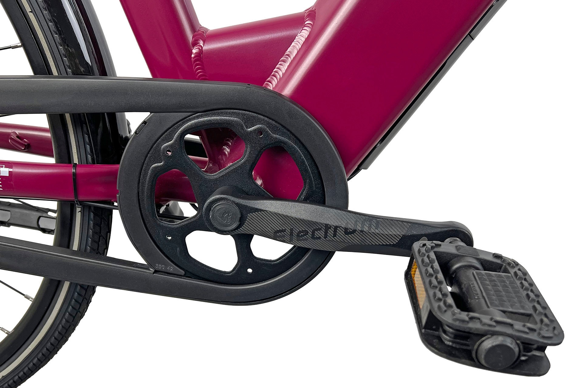 LLobe »City E-Bike 28" Millenium 7G« 10 Gang Shimano Tourney Schaltwerk Kettenschaltung Frontmotor 250 W