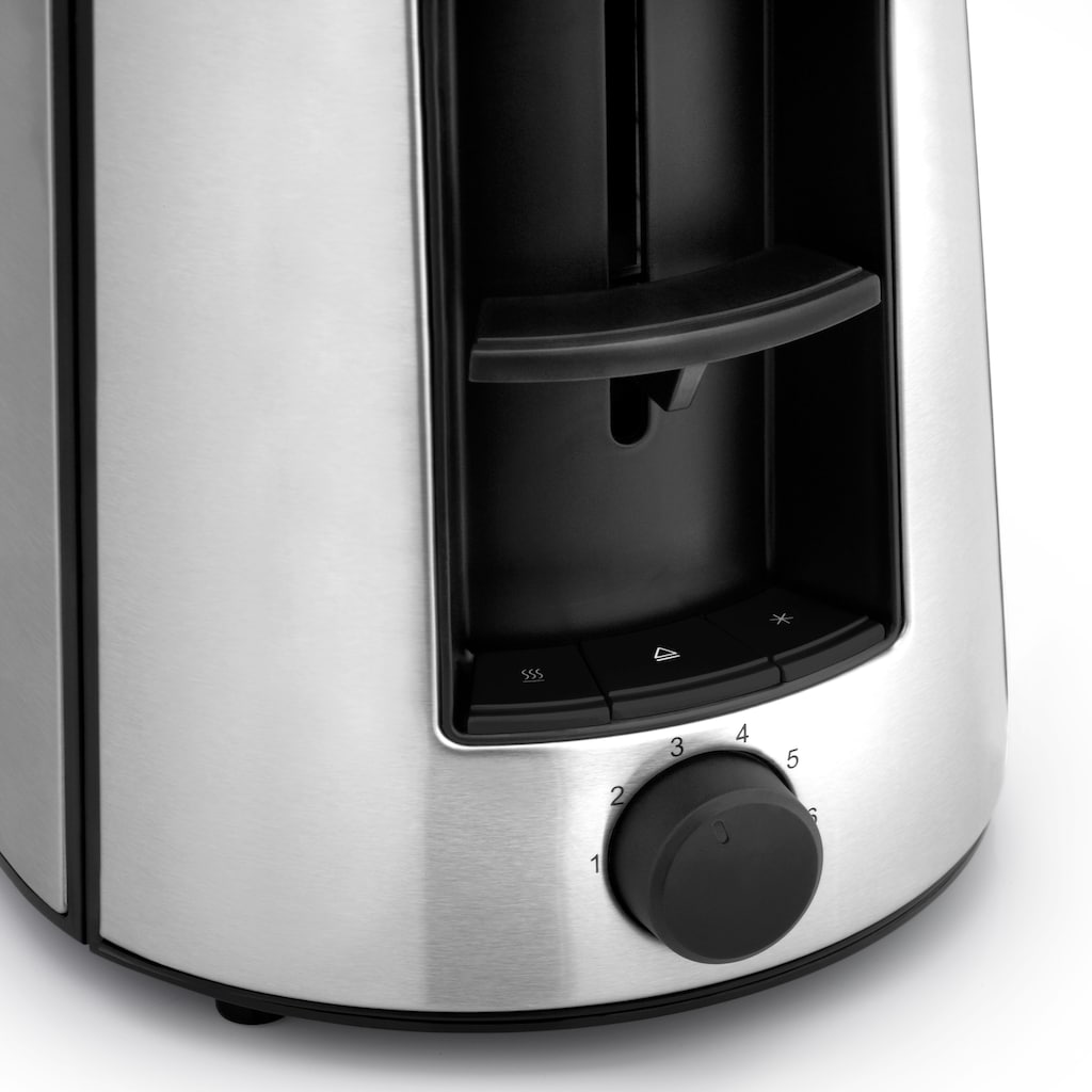 WMF Toaster »Bueno Pro«, 2 kurze Schlitze, für 2 Scheiben, 870 W