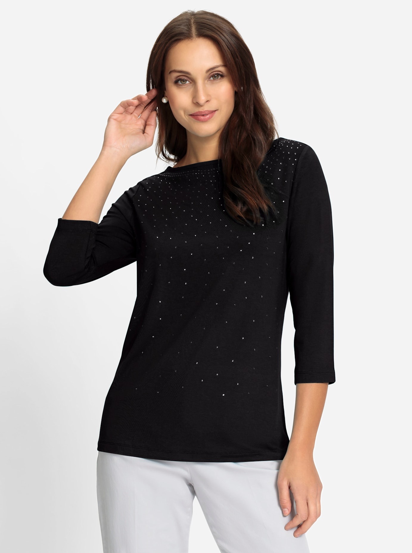 Lady 3/4-Arm-Shirt "3/4-Arm-Shirt", (1 tlg.) günstig online kaufen