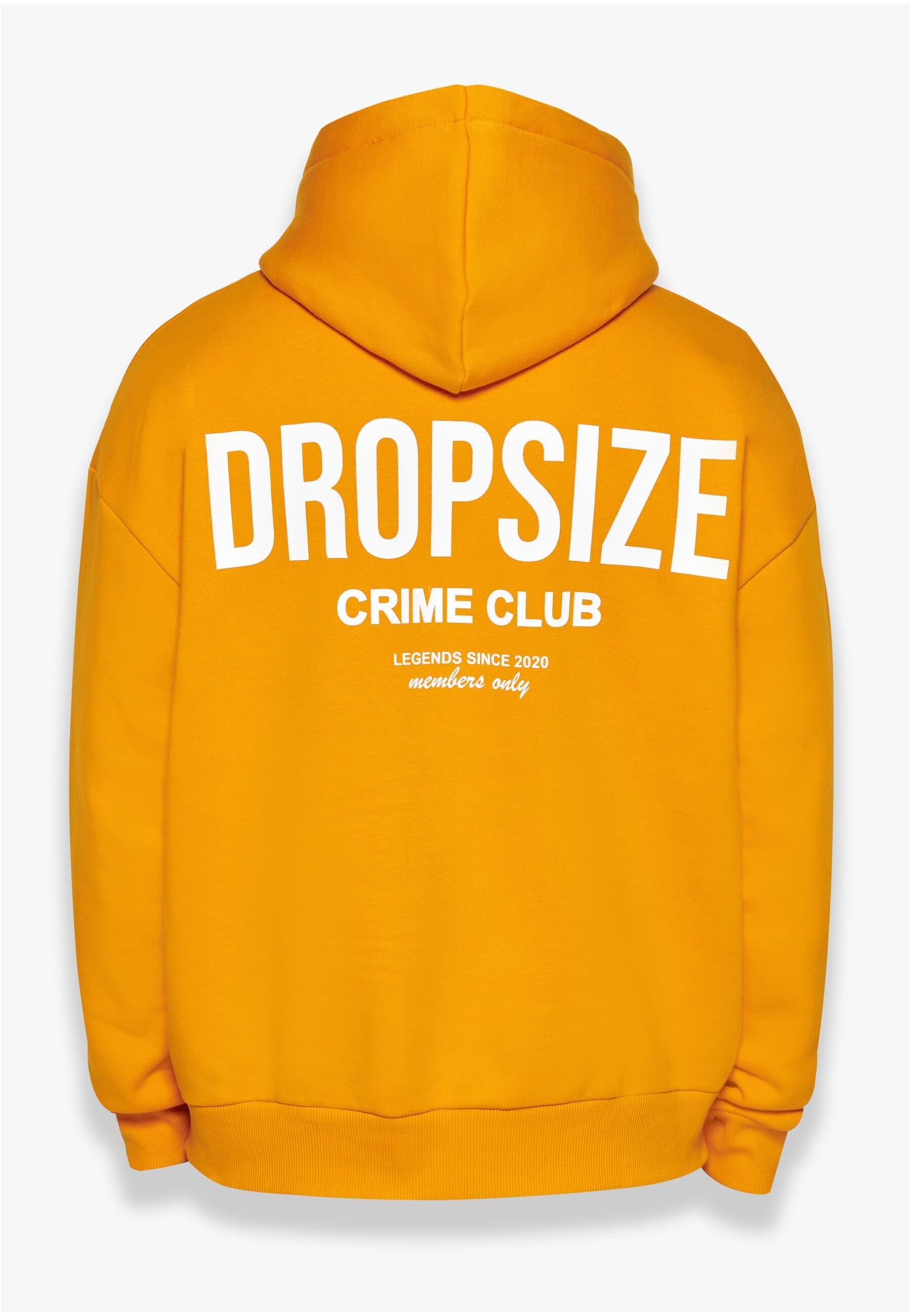 Dropsize Kapuzensweatshirt »Dropsize Herren Dropsize Heavy Oversize Crime Club Hoodie«, 1 Stk.
