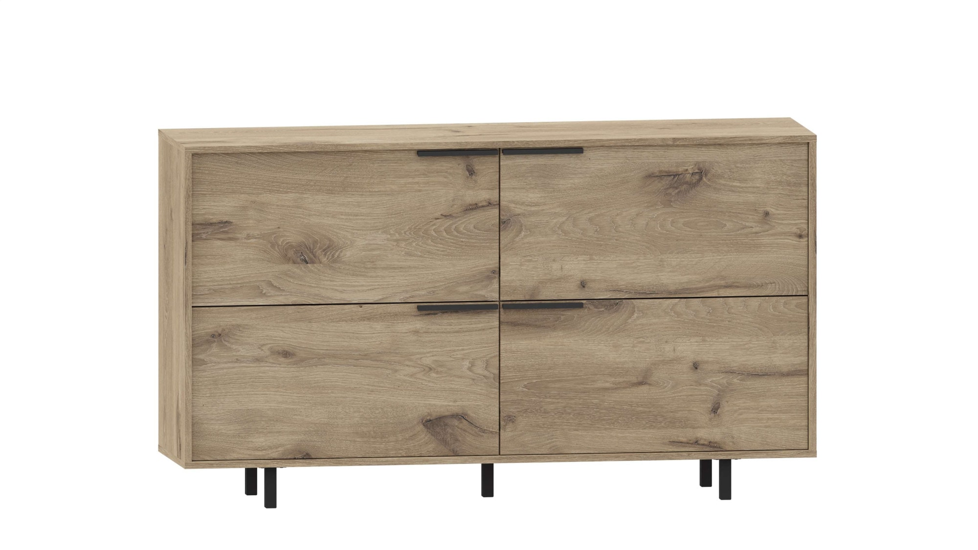OTTO home Sideboard "Dinant" Kommode, mit 4 Klappen, Breite 150 cm