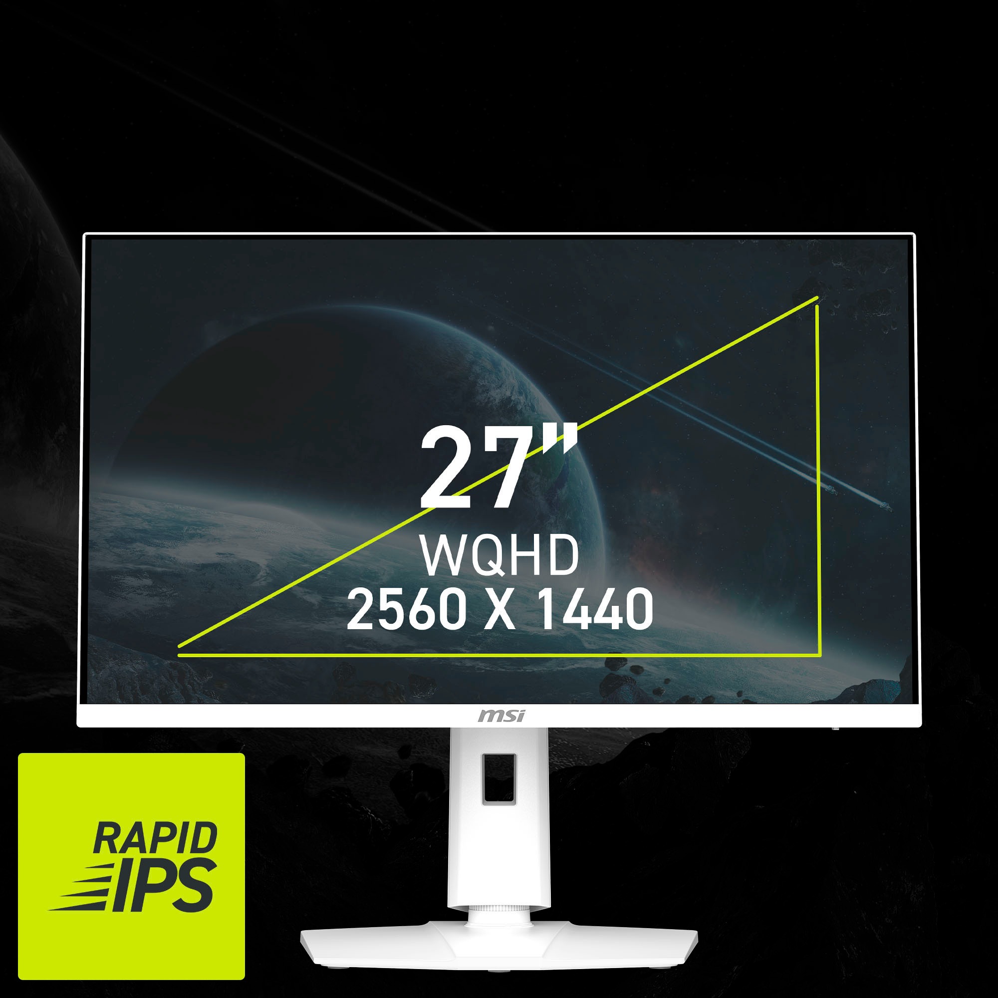 MSI Gaming-Monitor »MAG 274QRFW X32« 69 cm/27 ″  2560 x 1440 px WQHD 0,5 Reaktionszeit 320 Hz