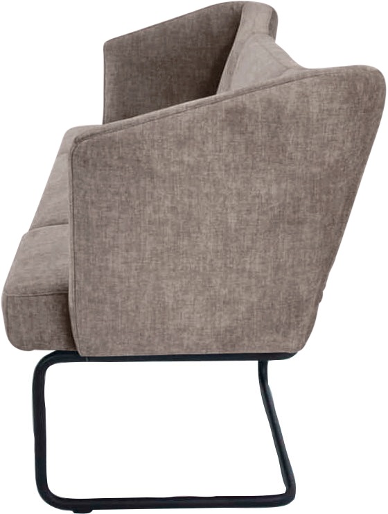 K+W Mikkado Tube Upholstered Bench Lightbrown 242cm 3