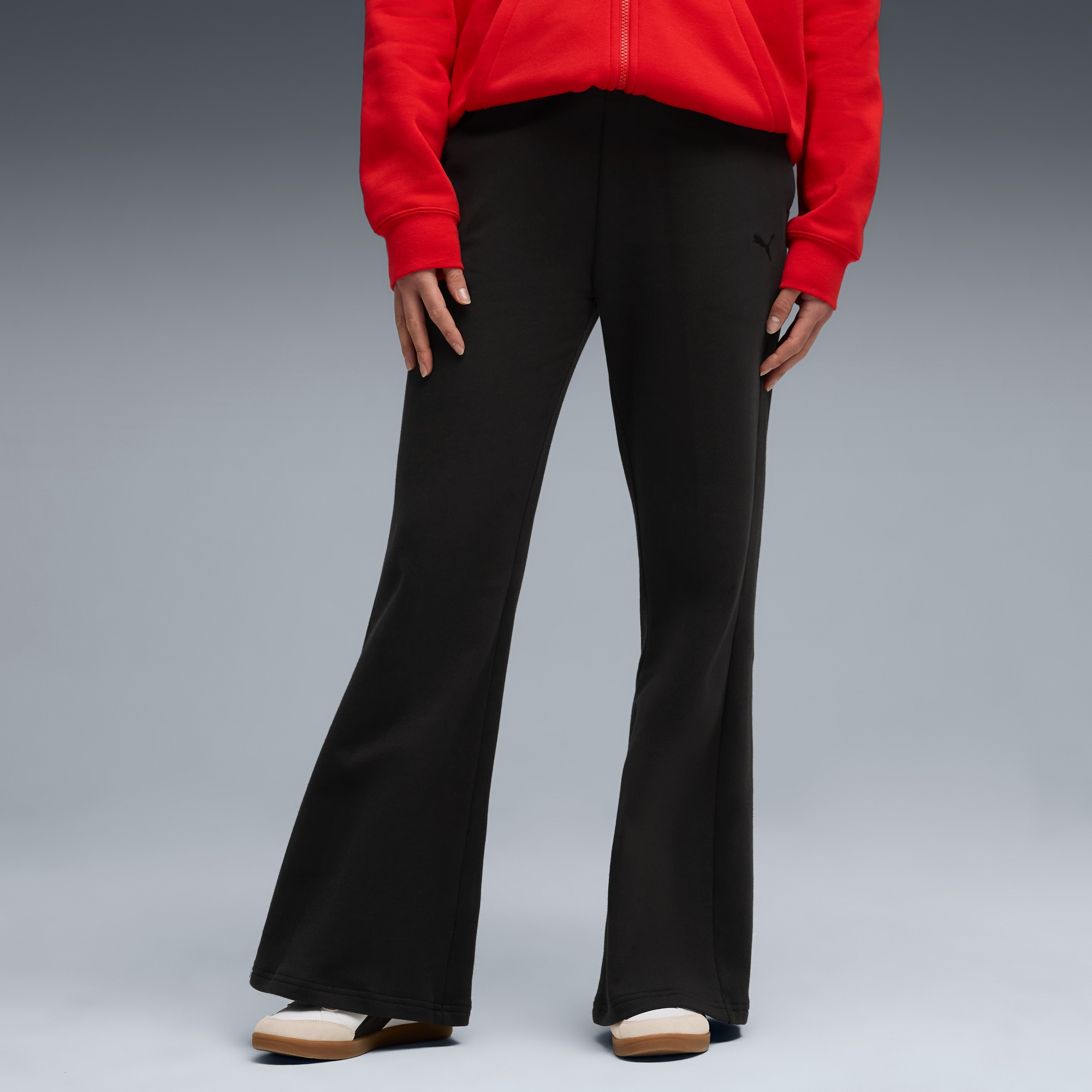 PUMA Trainingshose "HER COMFORT HIGH-WAIST STRAIGHT PANTS FL OP" günstig online kaufen
