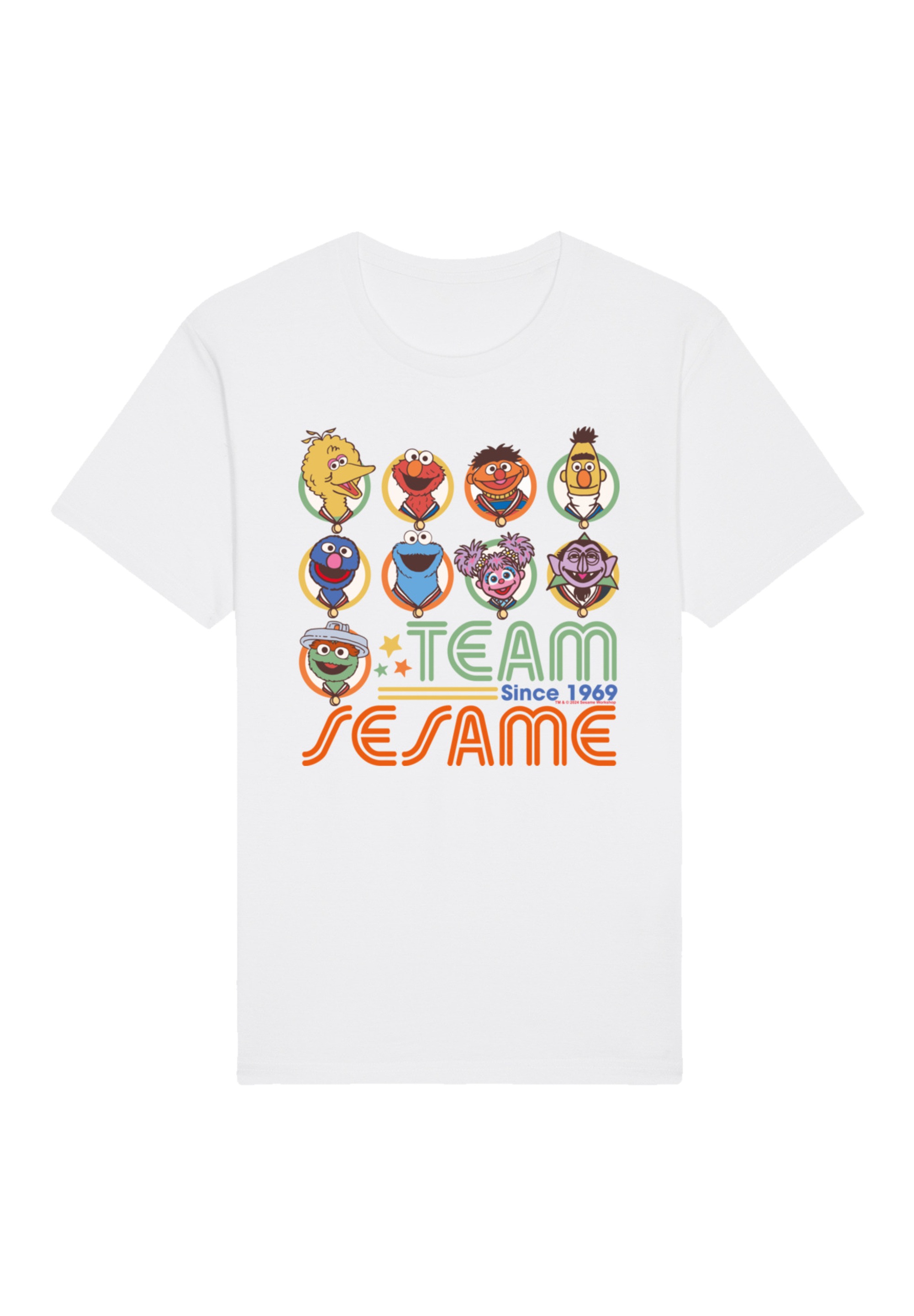 F4NT4STIC T-Shirt "Sesamstraße Team Since 1969", Premium Qualität günstig online kaufen