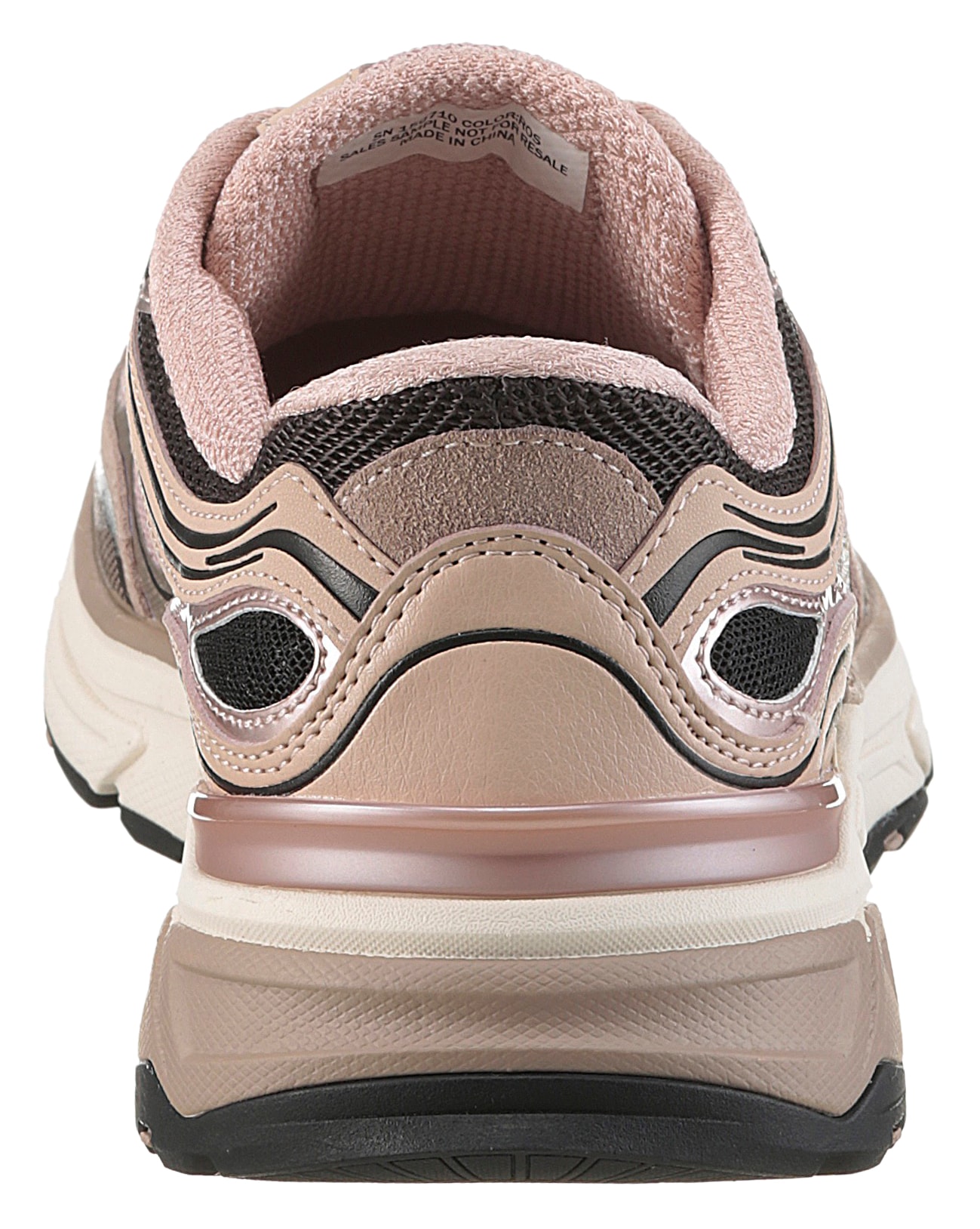 Skechers Slip-On Sneaker »STAMINA SPORT«, Retro Sneaker, Schnürschuh mit Metallic-Besätzen