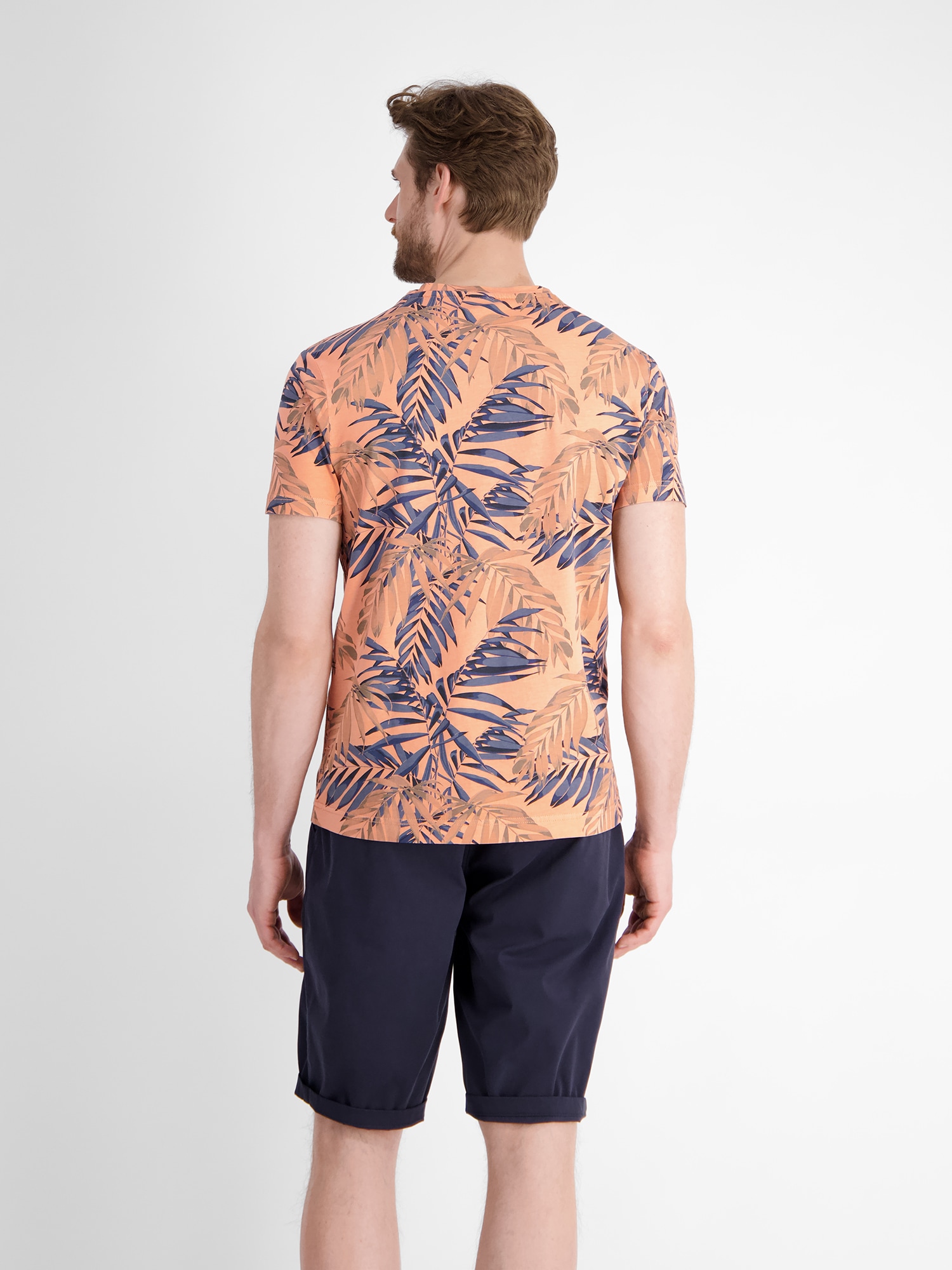 LERROS T-Shirt »LERROS Herren T-Shirt, sommerlich floral bedruckt«