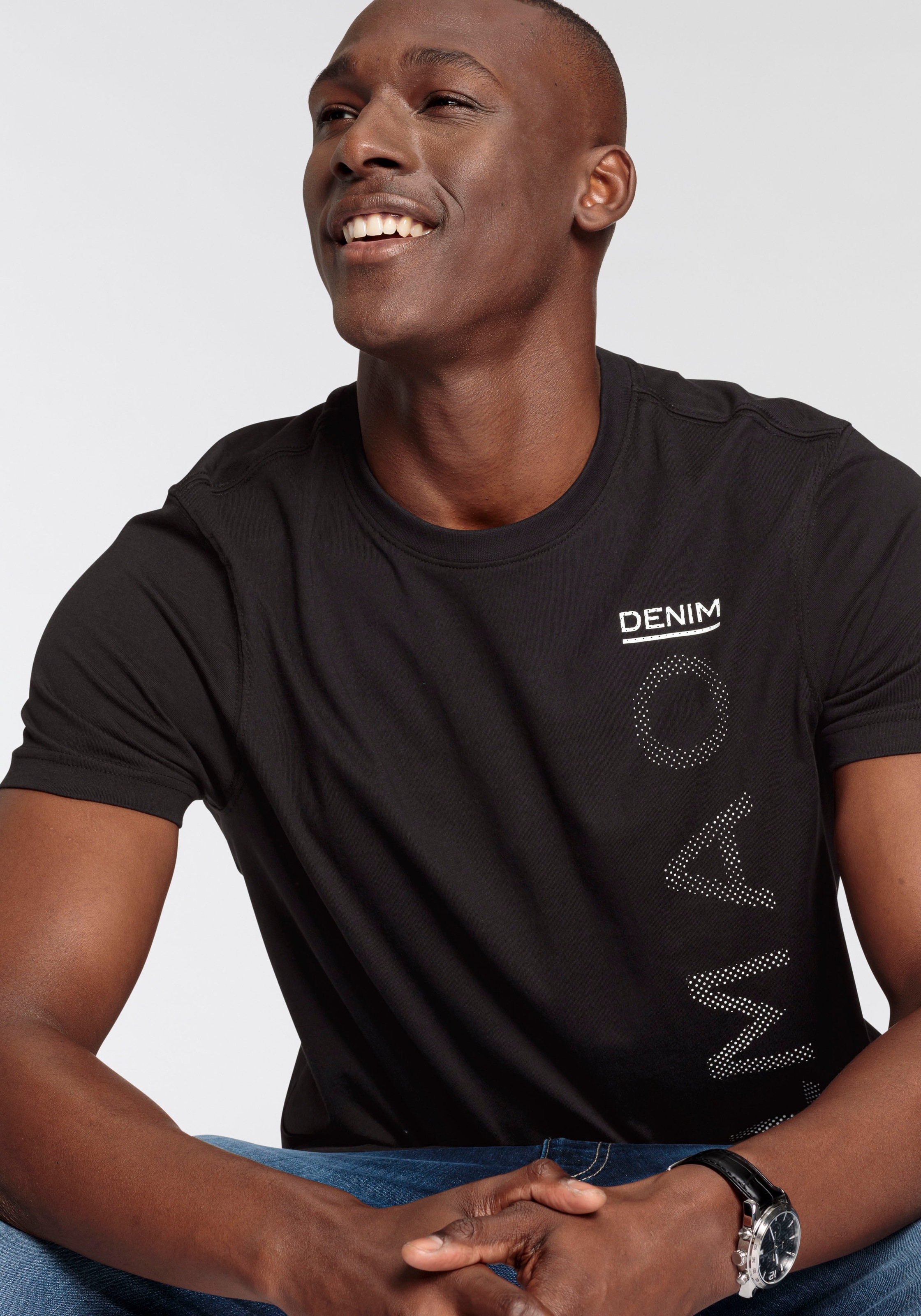 DELMAO T-Shirt Black M 3