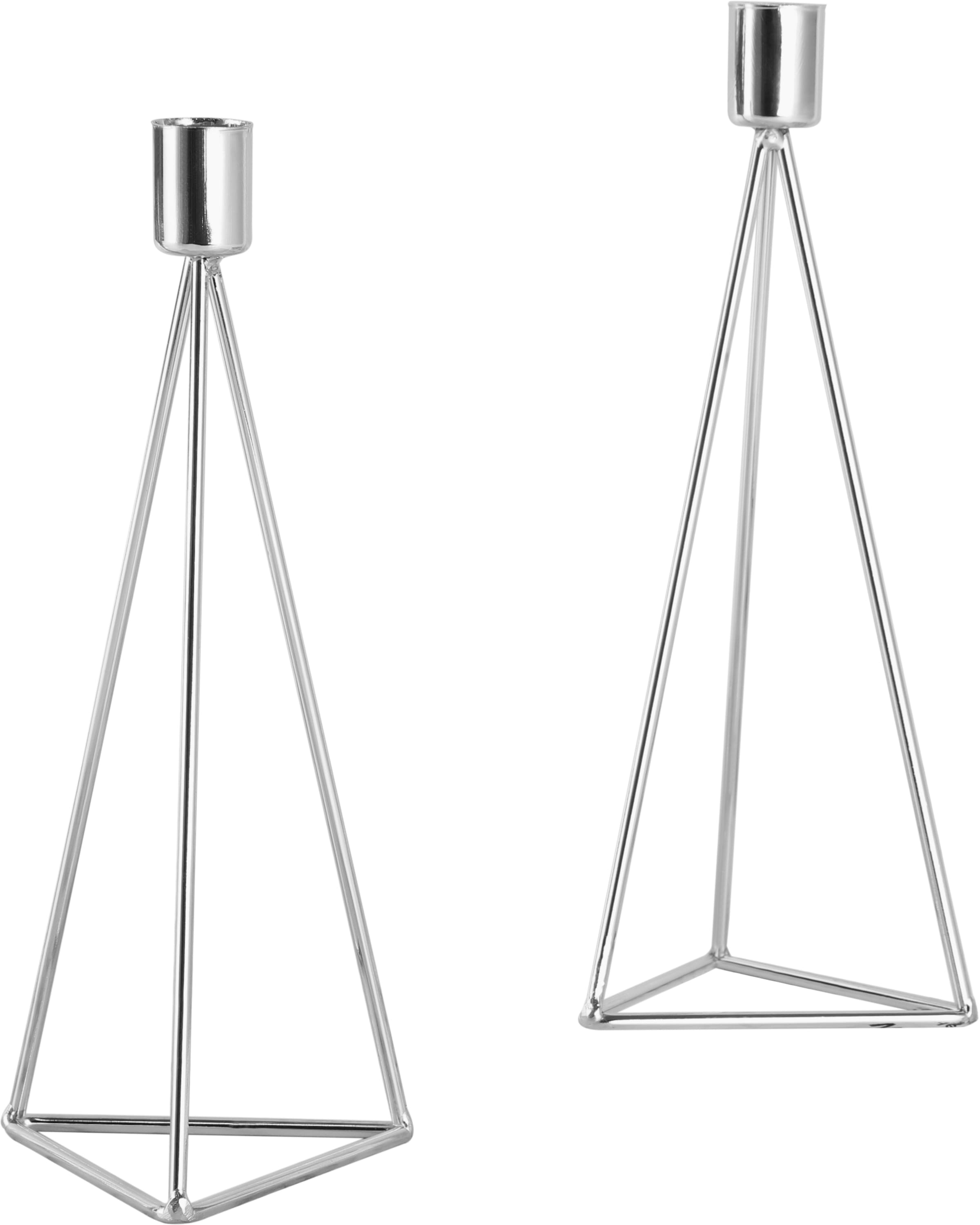 ECHTWERK Tischkerzenhalter "Modern Big, Weihnachtsdeko" moderner Kerzenhalter aus Eisen, Kerzenständer, Höhe ca. 24,2 cm