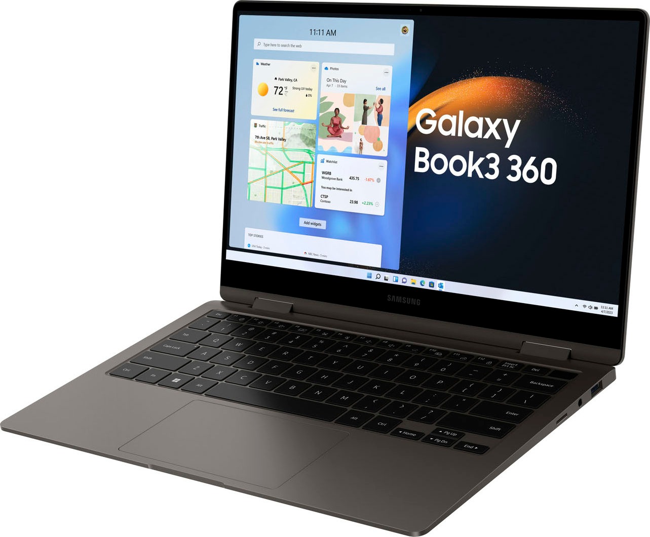 Samsung Notebook Book3 Sale 33,78 BAUR Graphics, Zoll, | 256 Core 13,3 Xe 360«, cm, bei Intel, / »Galaxy SSD Iris i5, GB