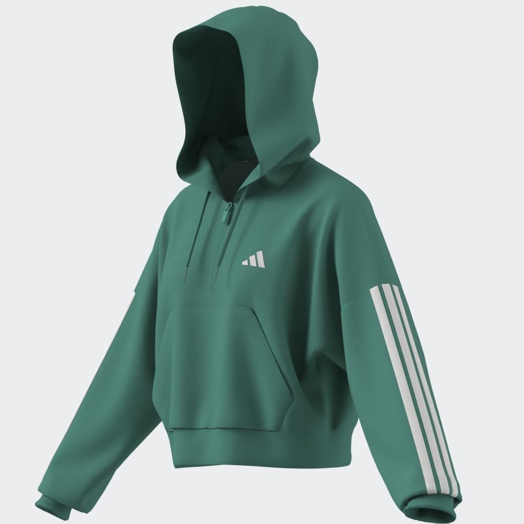 adidas Sportswear Kapuzensweatshirt »W 3S FT QZ HD«