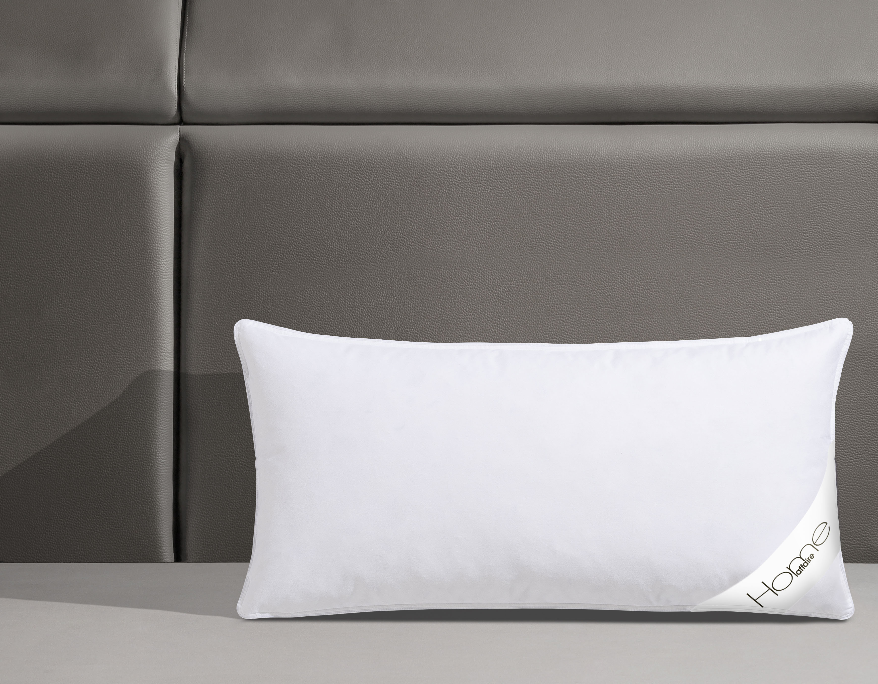 Thumbnail - Home affaire Federkopfkissen "Köniz, Kopkissen 40x80 cm, 80x80 cm" Füllung: 85Federn15Daunen 1 Stk. tlg. Kissen, Made in...